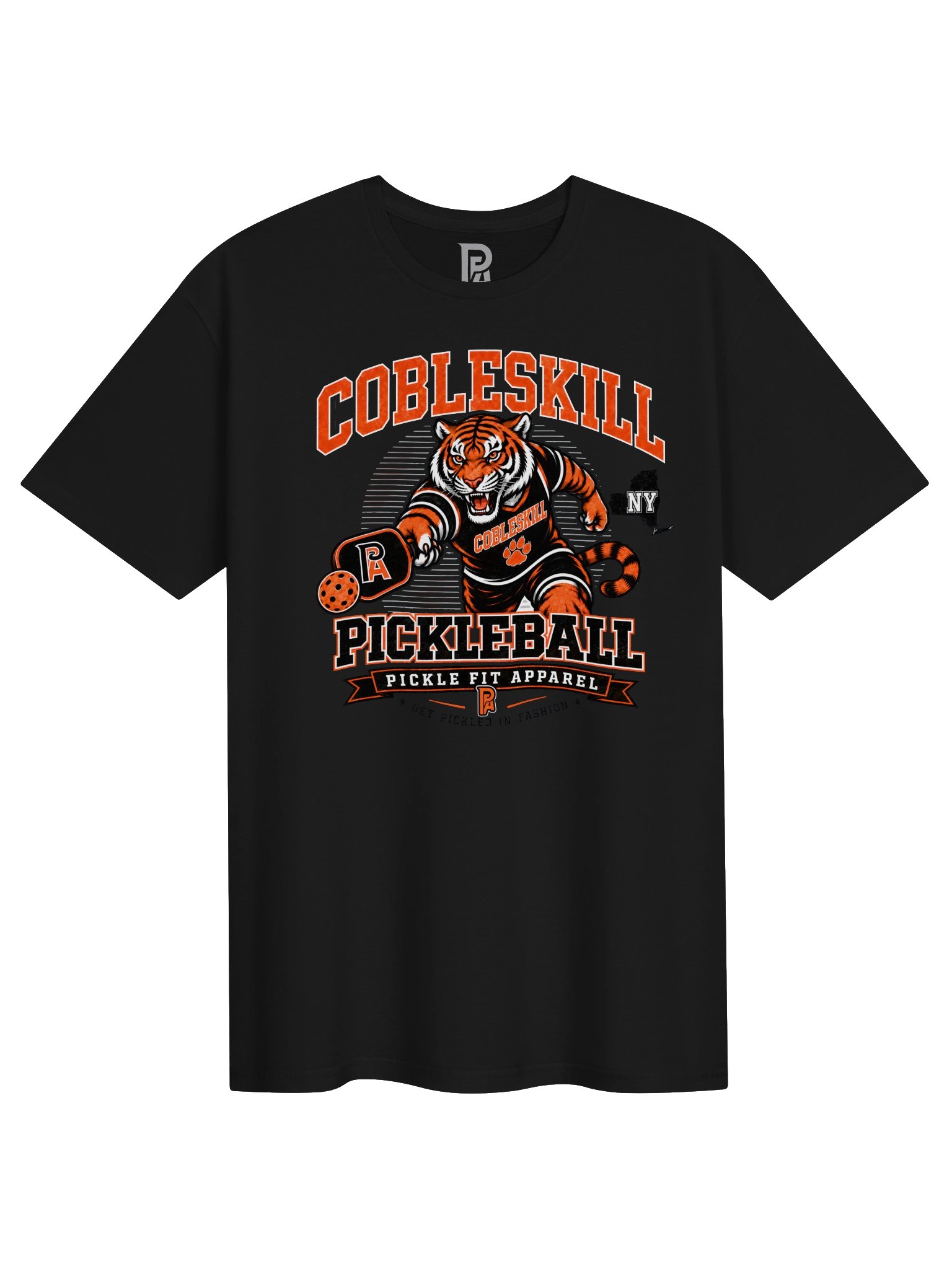 Cobleskill Pickleball Tiger Graphic Tee product image (2)