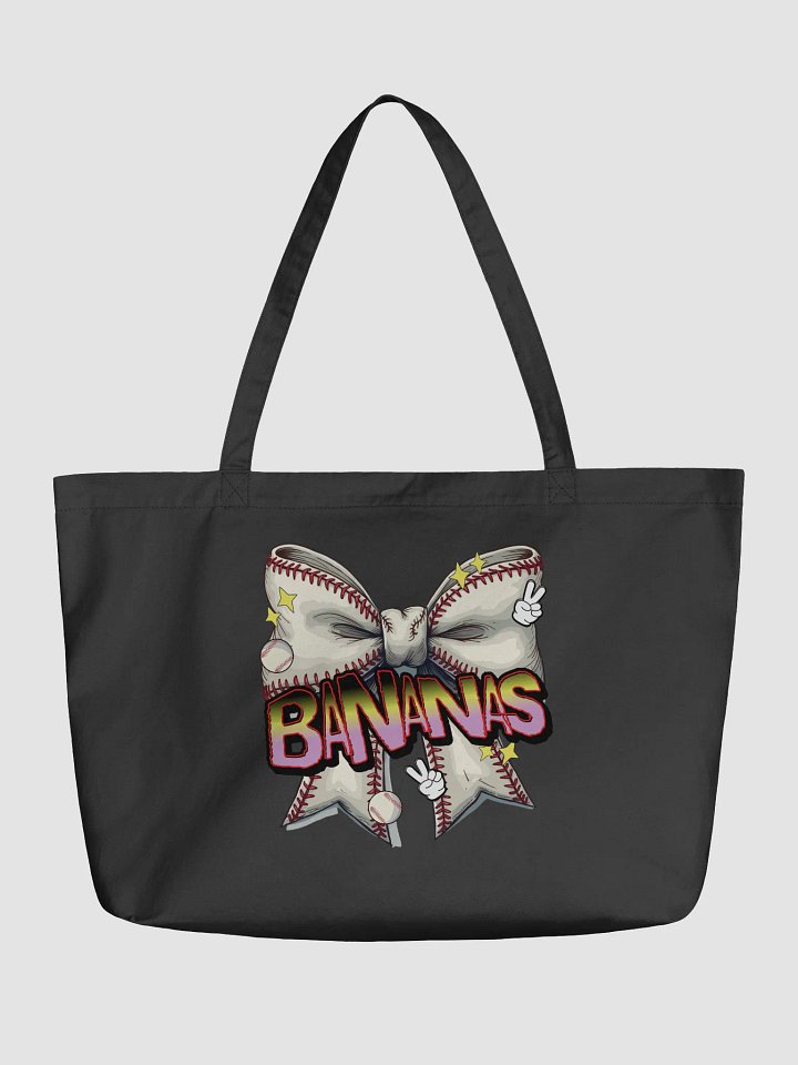 Bananas Bow Baseball Tote product image (2)