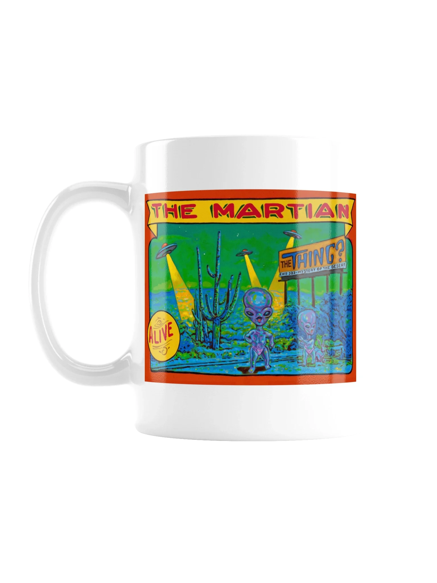 The Martian - White Glossy Mug