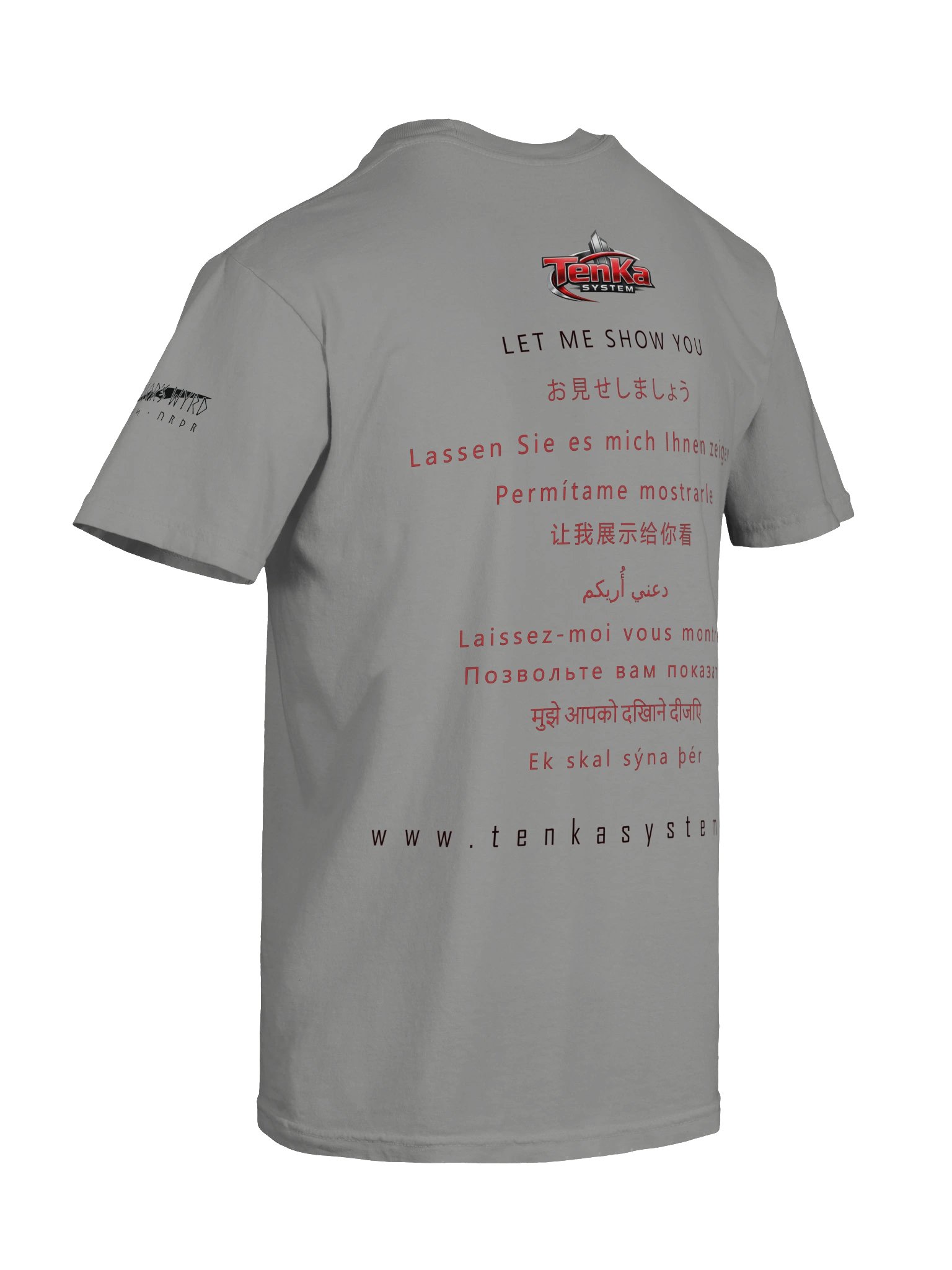 Tenka System Specialty Tee - Let Me Show You International - Studio Merch product image (8)