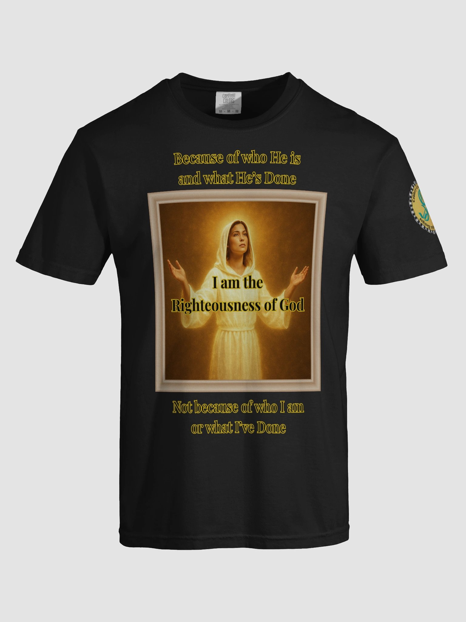 I am the Righteousness of God (Female) Comfort Colors Garment-Dyed Heavyweight T-Shirt Colors (1) product image (73)