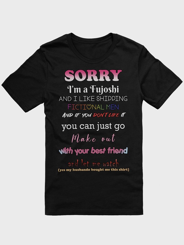I'm a Fujoshi T-Shirt product image (2)