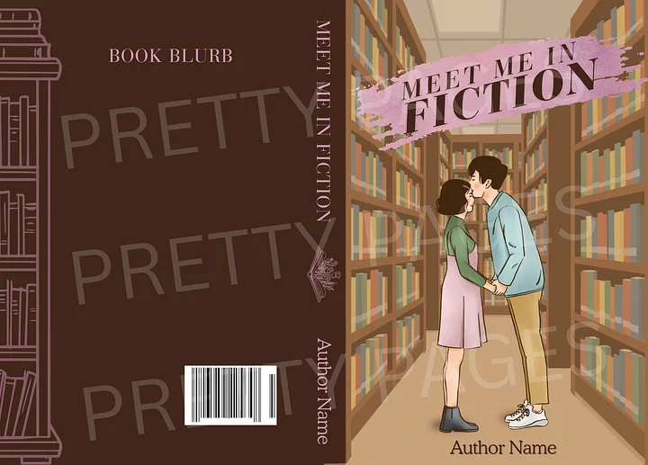Meet Me In Fiction | Pre-Made Cover product image (2)