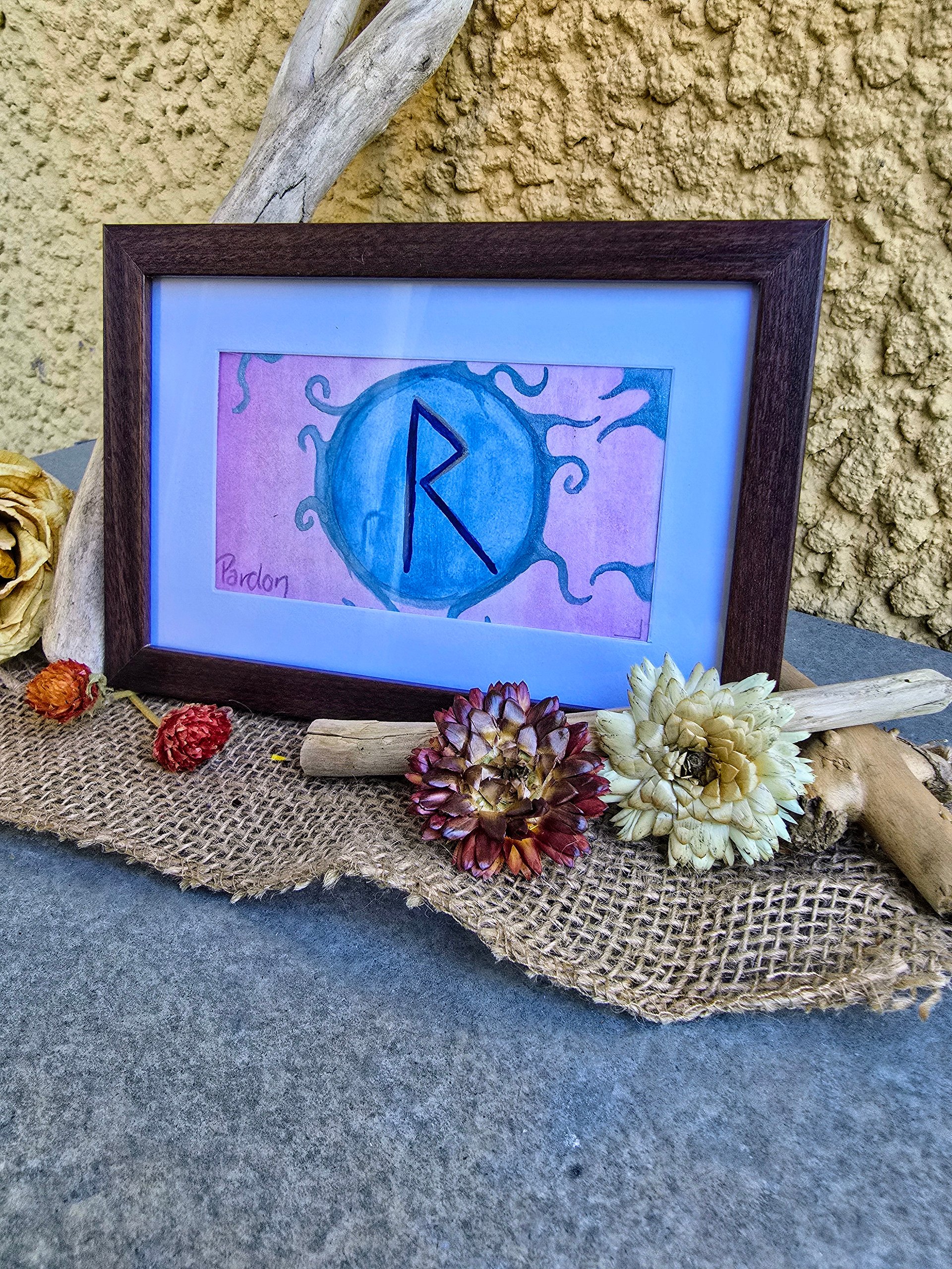 Hand-Painted Raidho Rune product image (1)