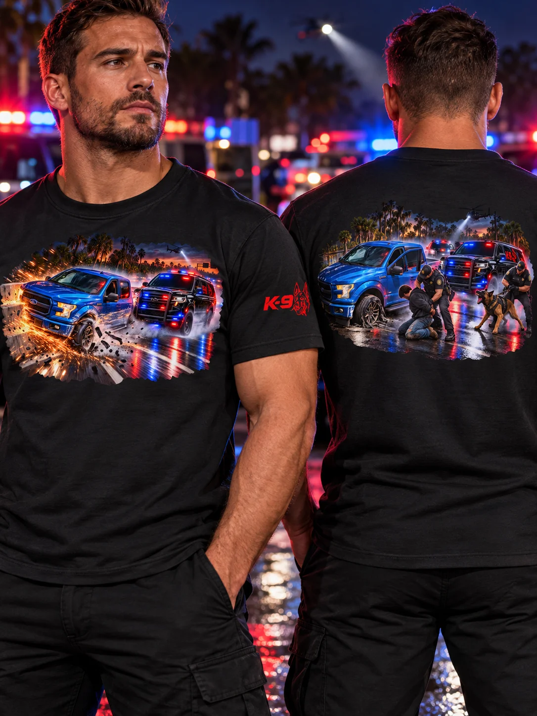PIT & Pursuit K-9 Unit Shirt | FLAT OUT BROKEN™ product image (1)