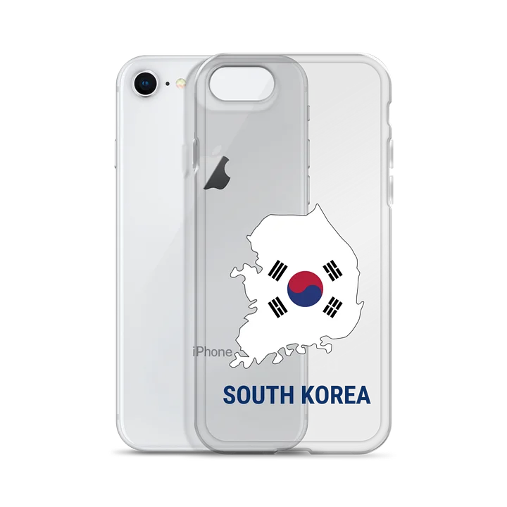 South Korea 2026 World Cup Flag iPhone Tough Case - South Korea Soccer Phone Cover - Dual Layer Protective Case product image (2)