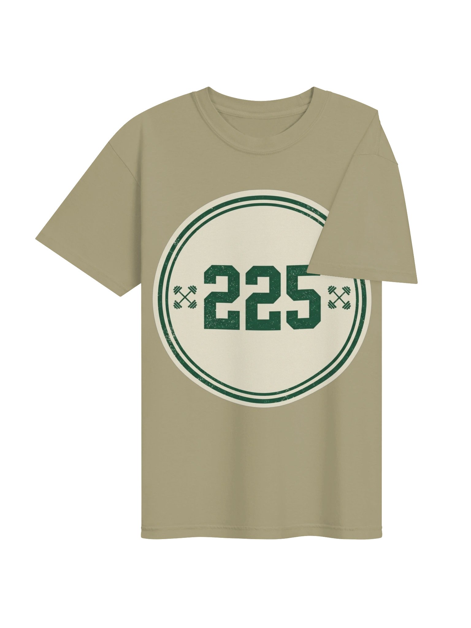 225 Club Tee — Retro Strength Training T-Shirt product image (4)