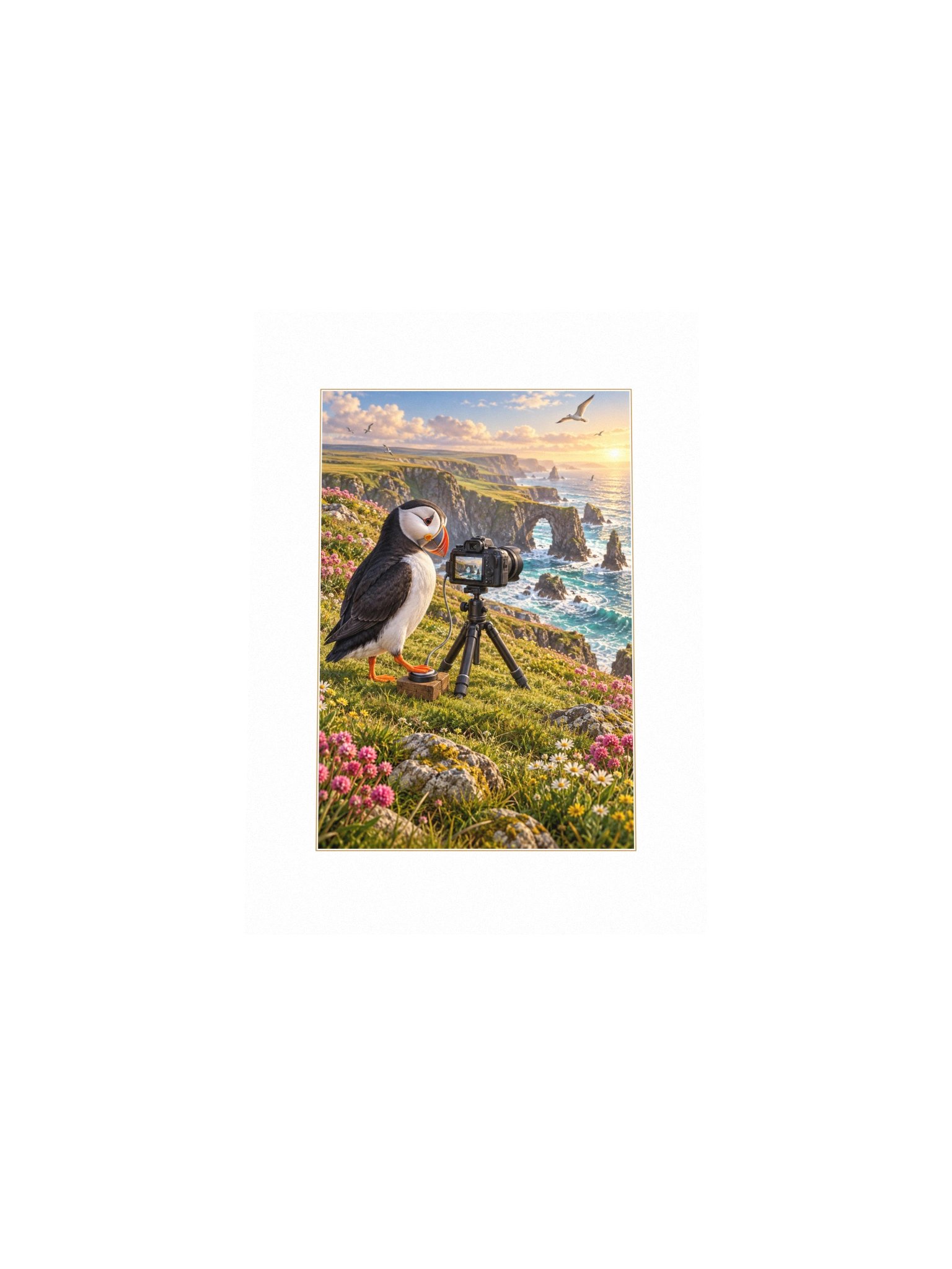 Shutter Puff Small Art Print product image (4)
