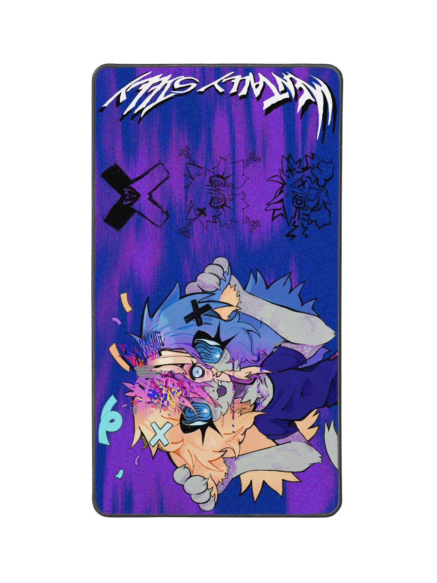 Mentally sILLy Desk Mat product image (1)
