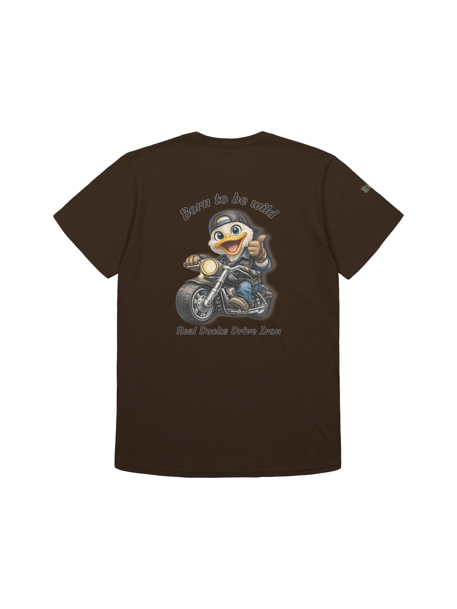 Decorative 'ESE' Graphic Biker T-Shirt product image (10)