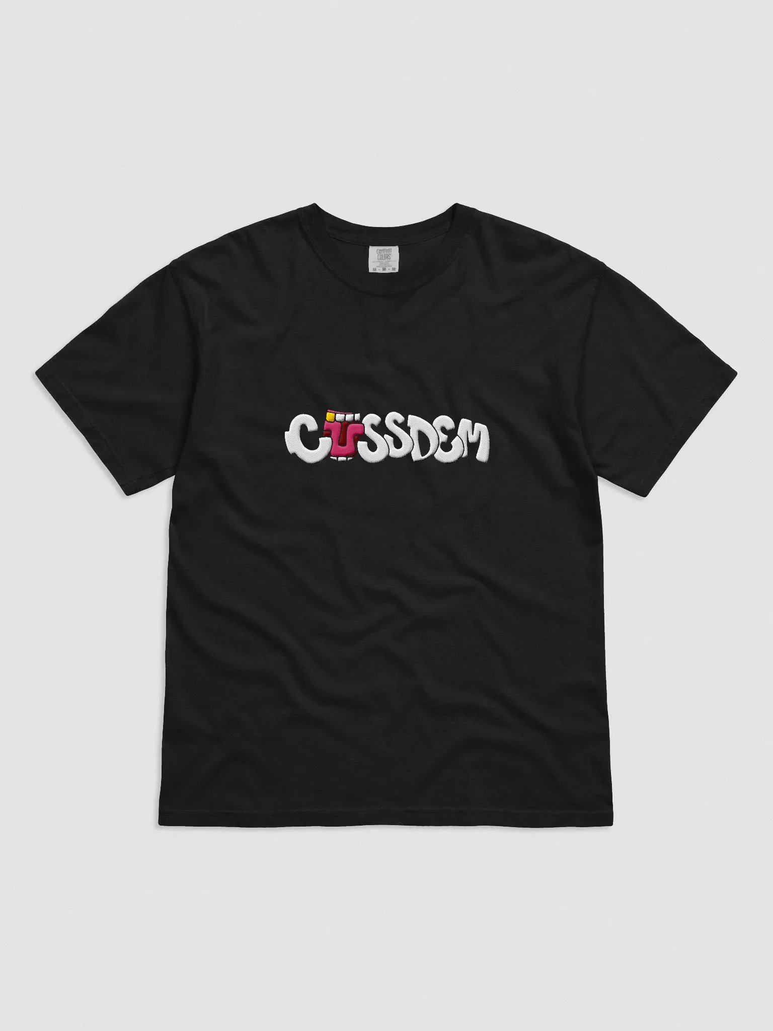 CUSSDEM Graffiti Mono Tee product image (5)