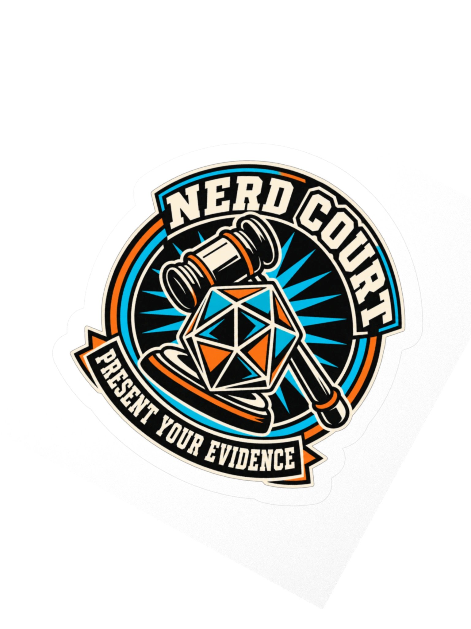 Nerd Court: Present Your Evidence Sticker product image (5)