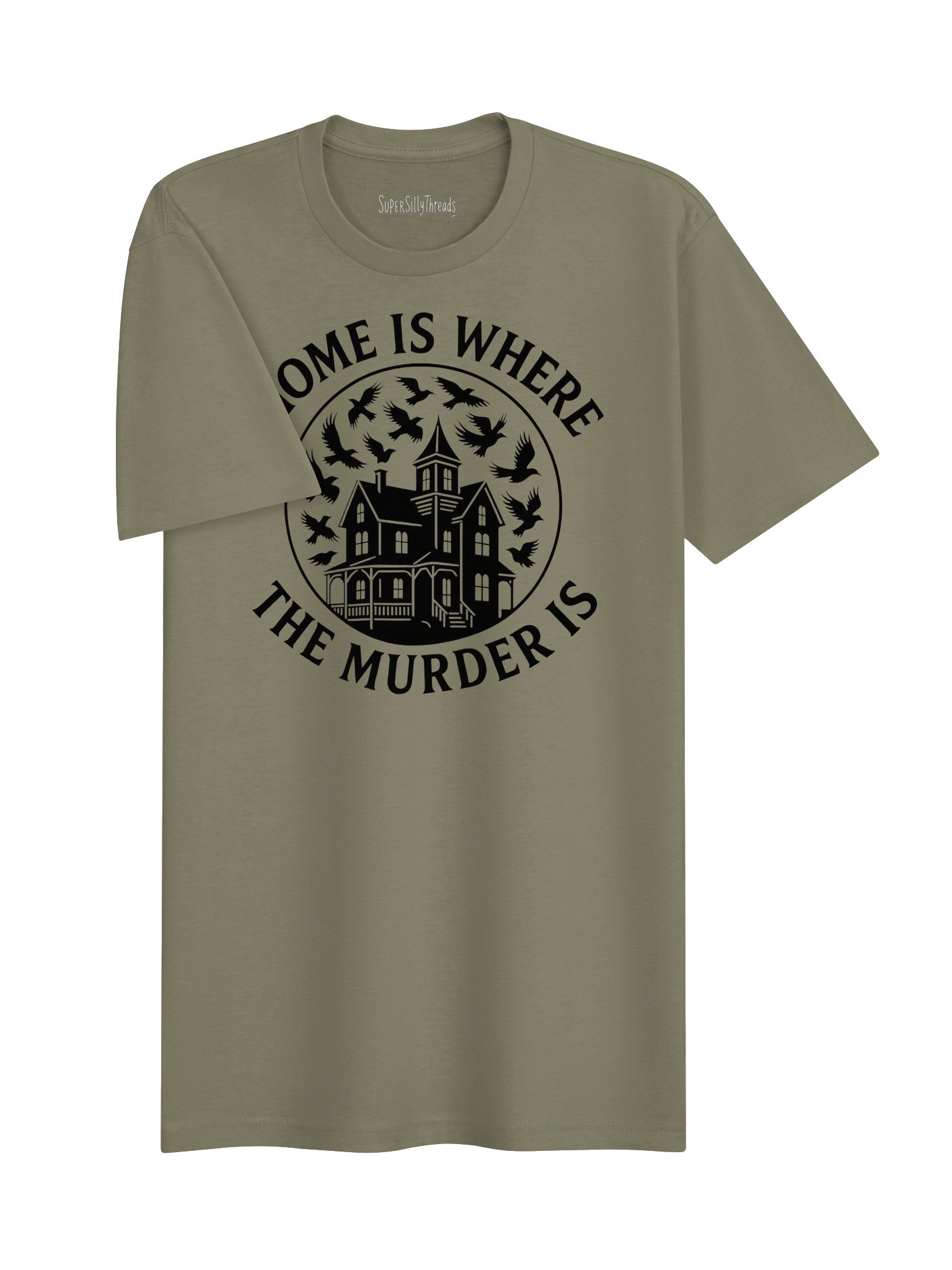 Home Is Where the Murder Is Crow Tee product image (3)