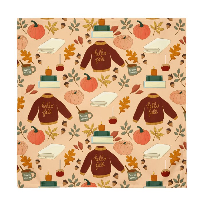 Cozy Fall Cloth Napkin Set product image (2)