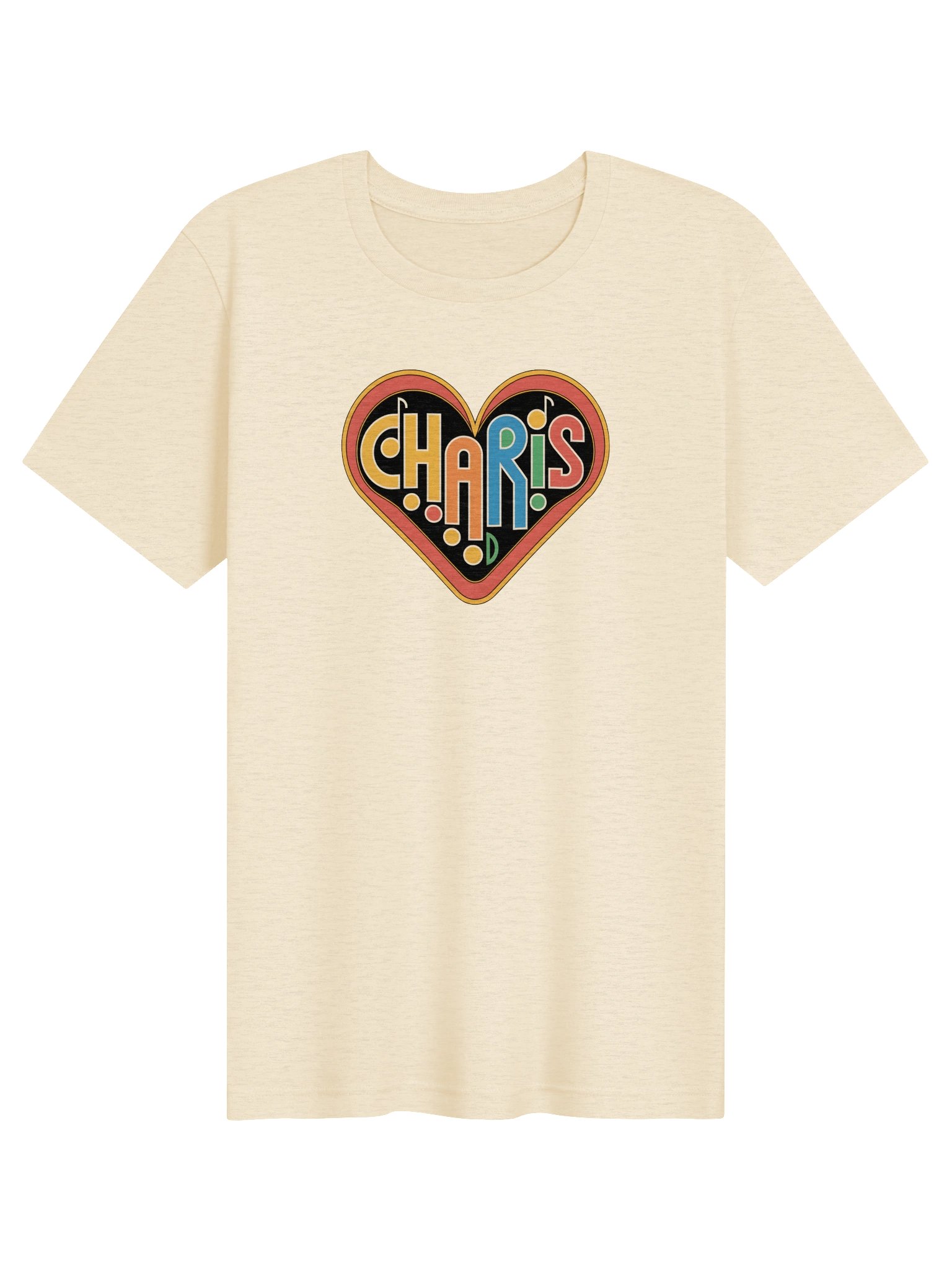CHARIS Retro Heart Graphic Tee product image (1)