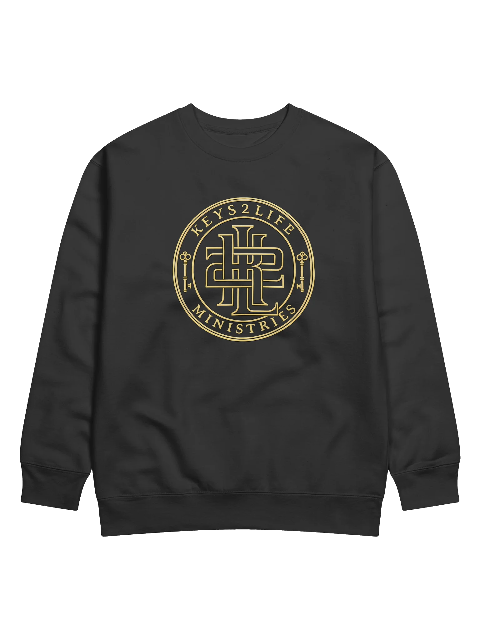 Keys 2 Life Ministries Gold Emblem Sweatshirt product image (1)