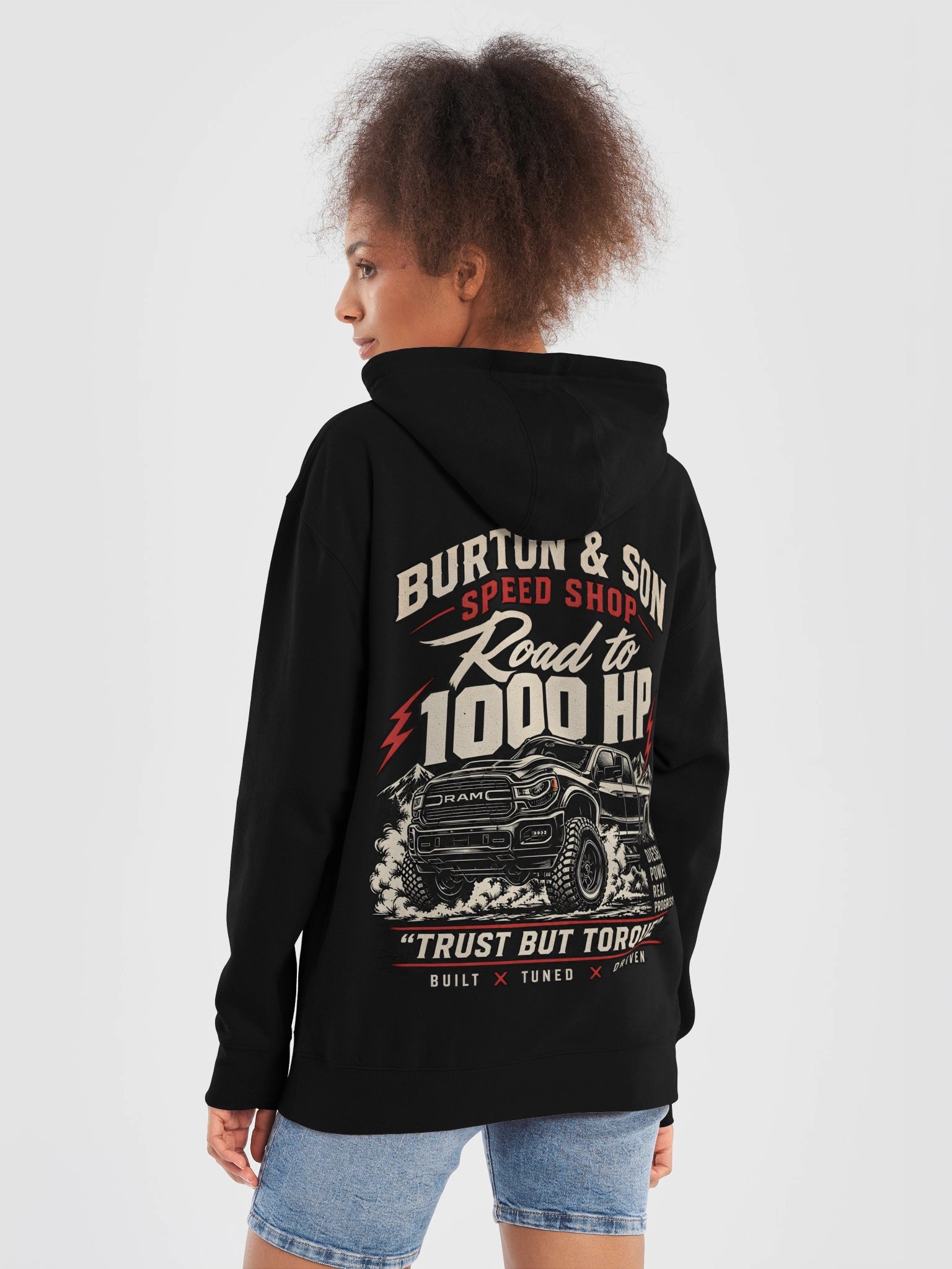 Road to 1000HP Premium Hoodie product image (6)