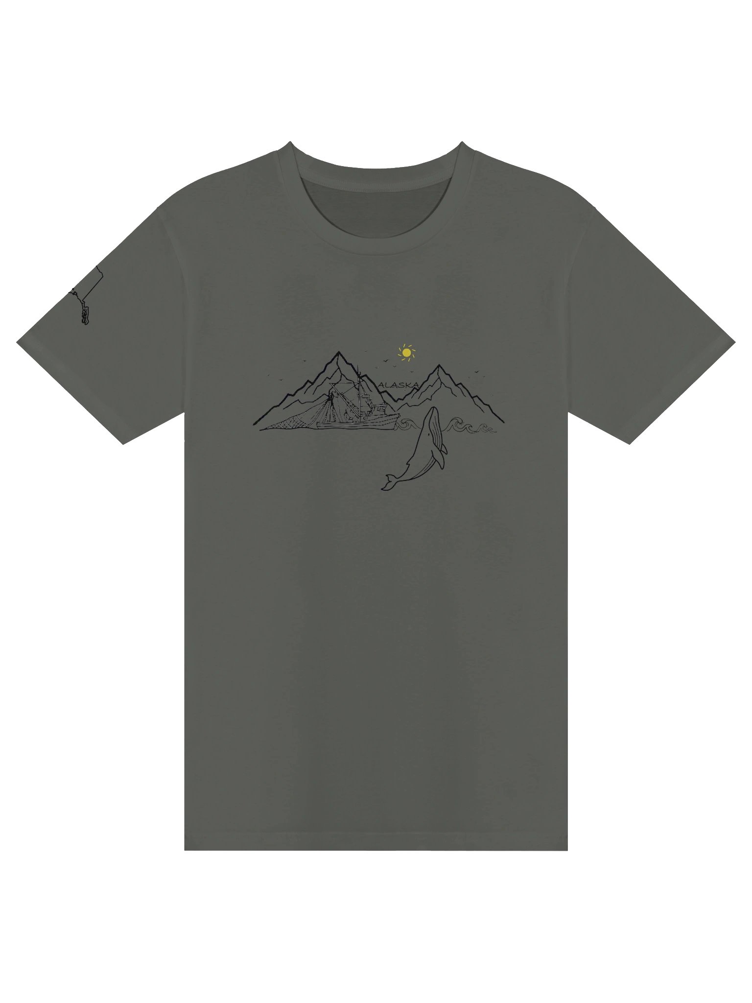 DELUXE "HUMPBACK" TEE product image (1)