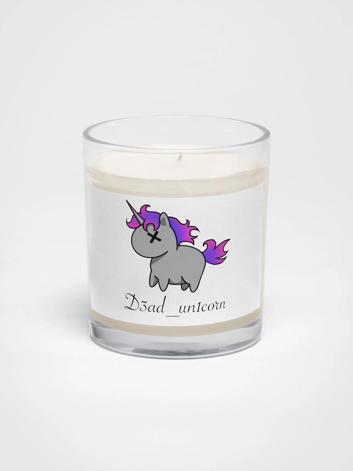 Unicorn logo Soy Wax Candle product image (1)