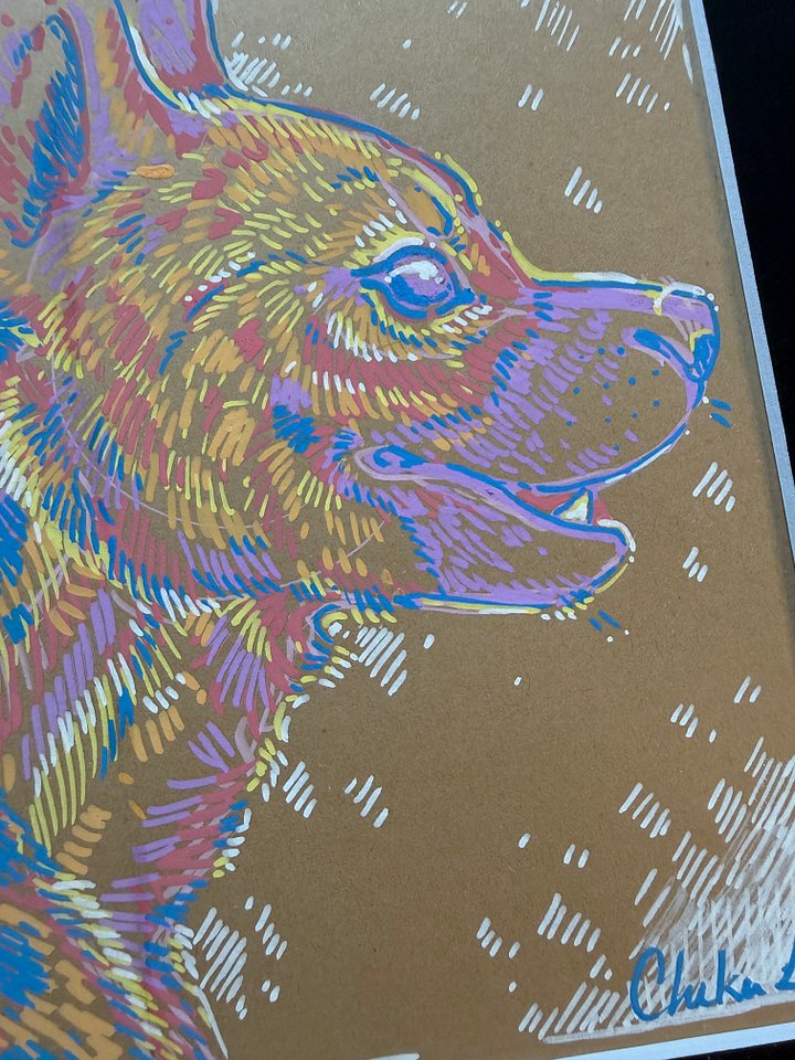 Hyena Original Artwork product image (1)