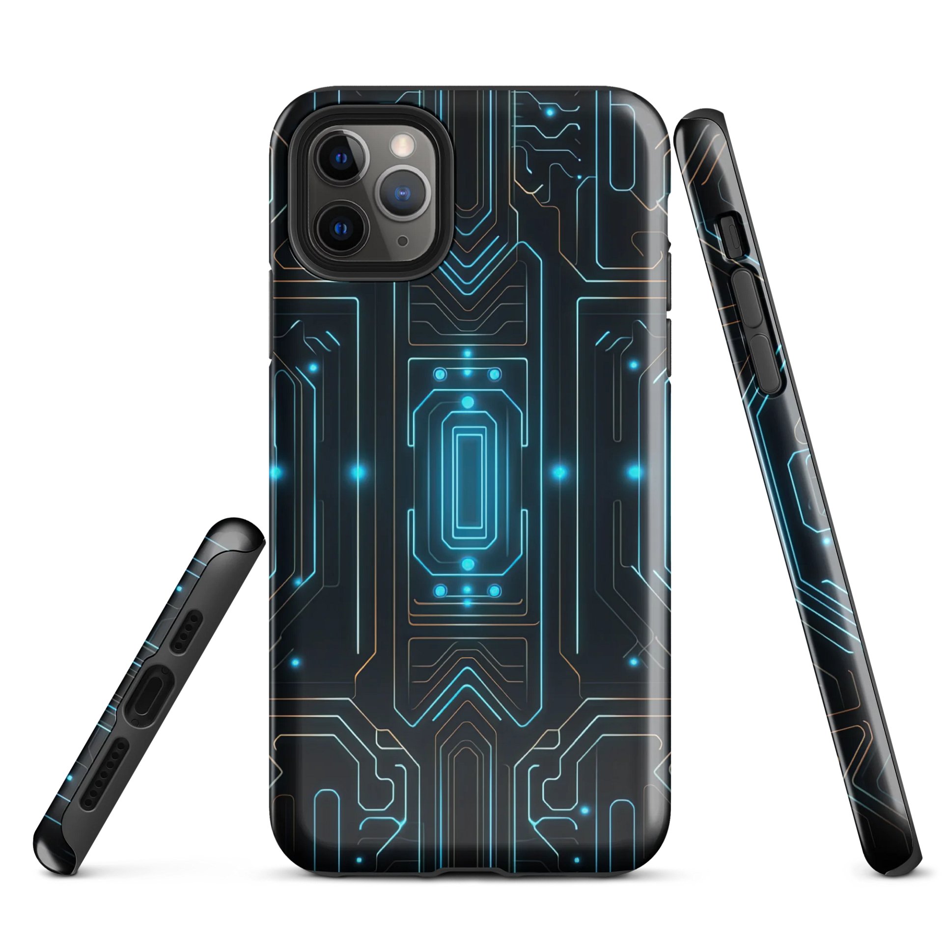 Futuristic Circuit Board iPhone® Tough Case product image (3)