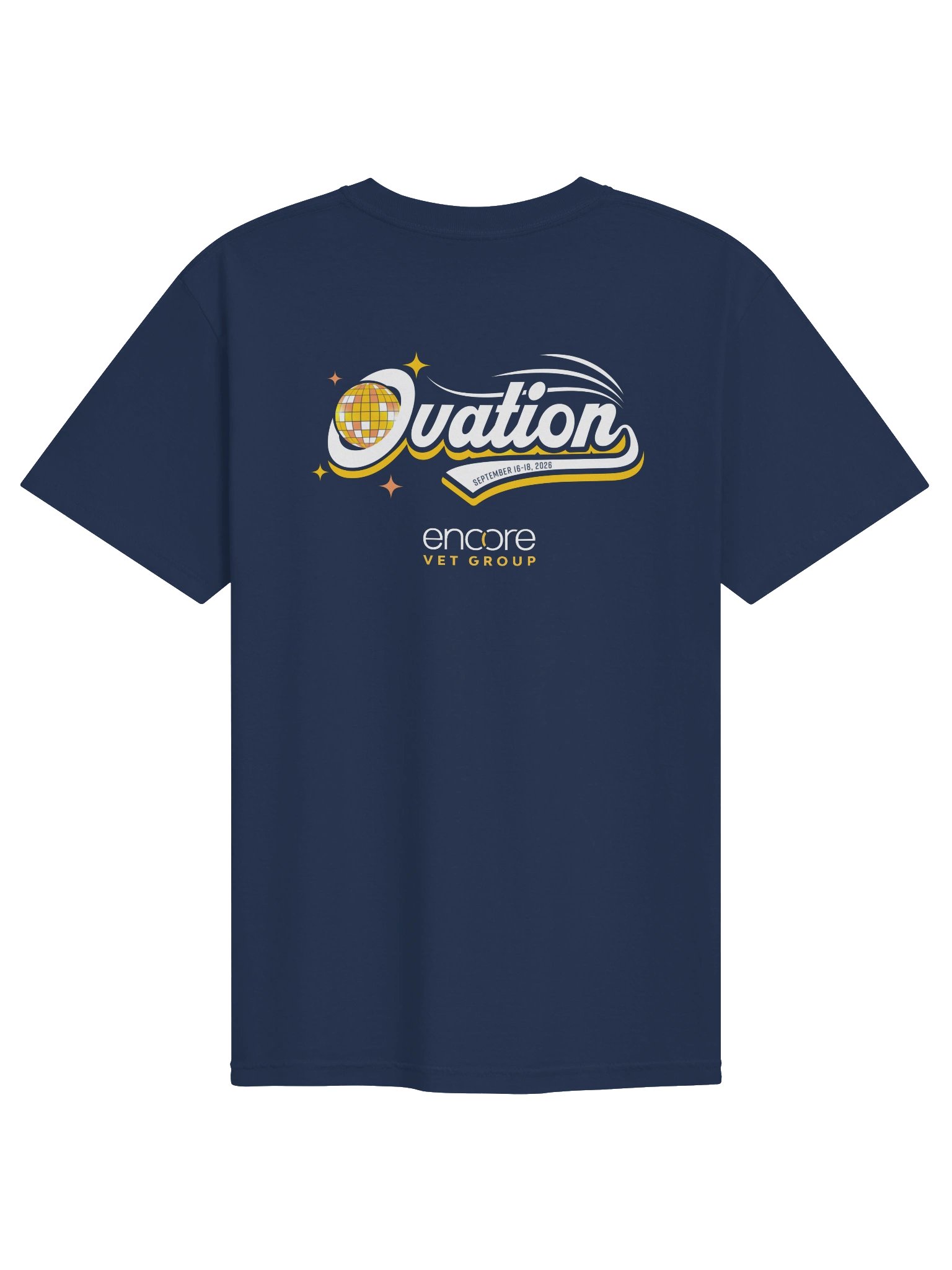 Ovation 2026 T-Shirt with Lgoo on Back product image (6)