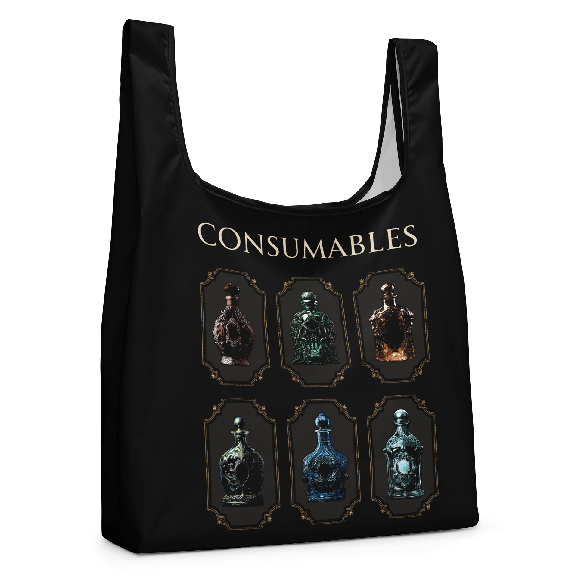 Consumables Shopping Bag | Chronic Illness Essentials & Gamer Tote product image (4)