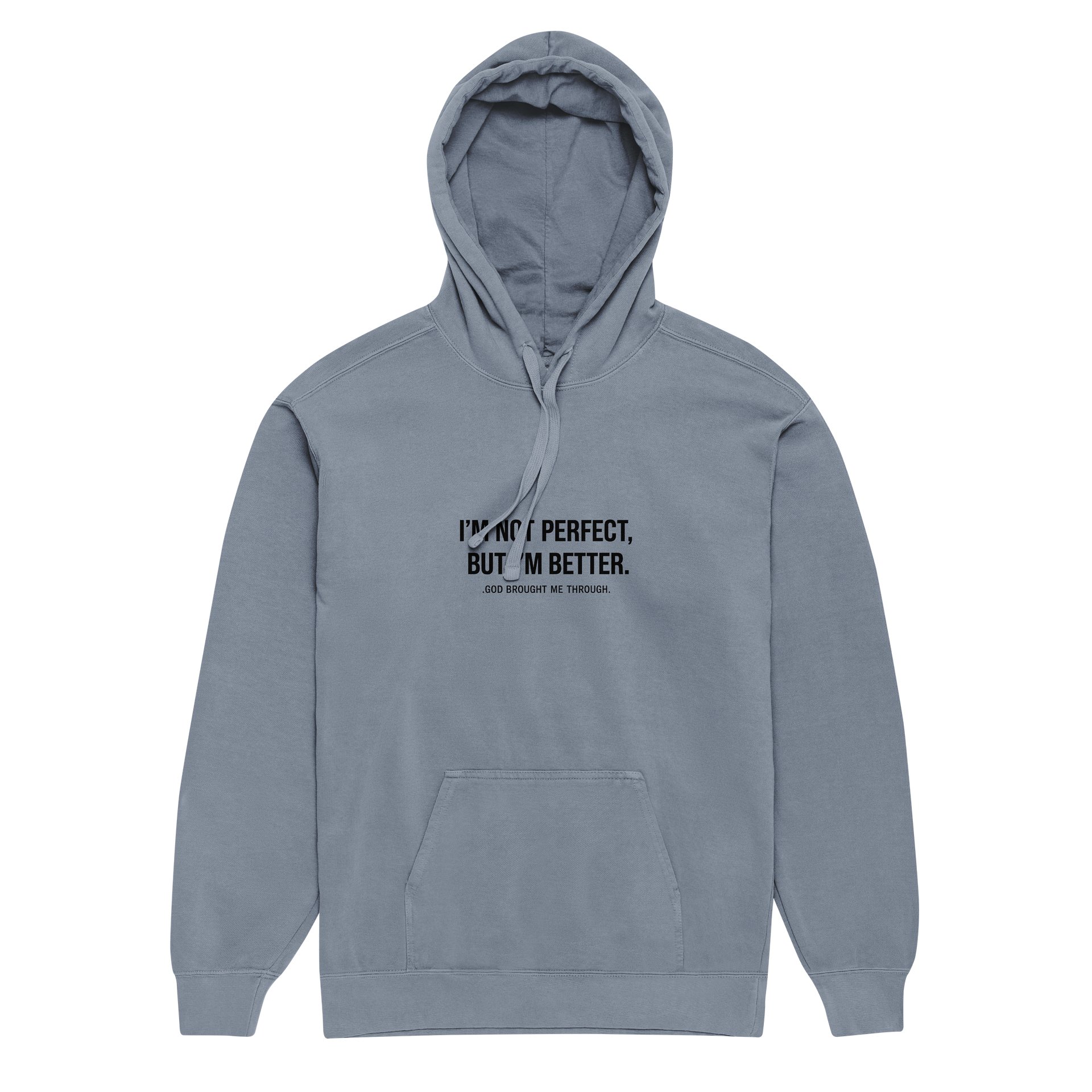 I’m Not Perfect, But I’m Better Hoodie — GBMT Growth Edition product image (18)
