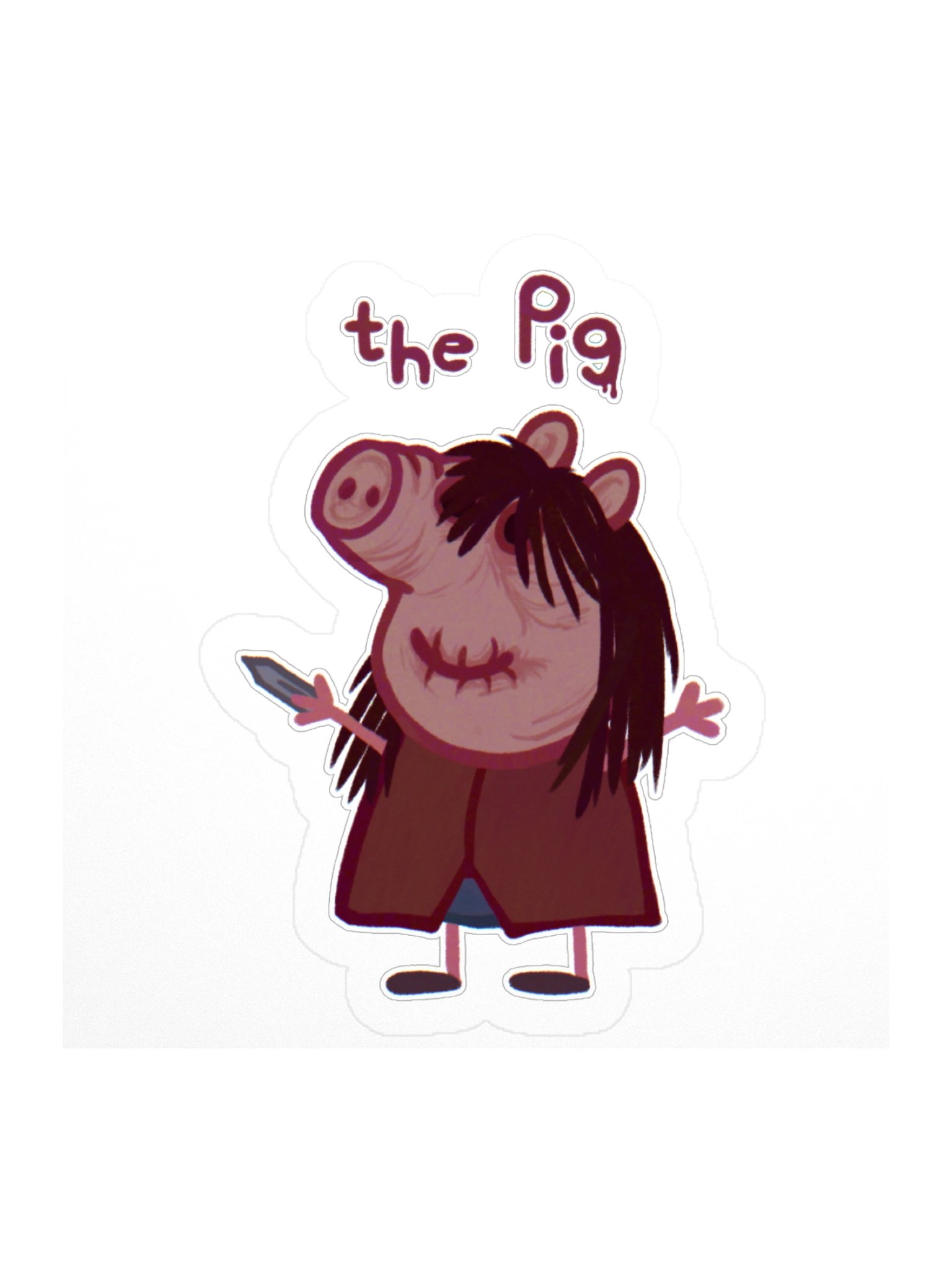 the (peppa?) pig || dead by daylight [STICKER] product image (1)