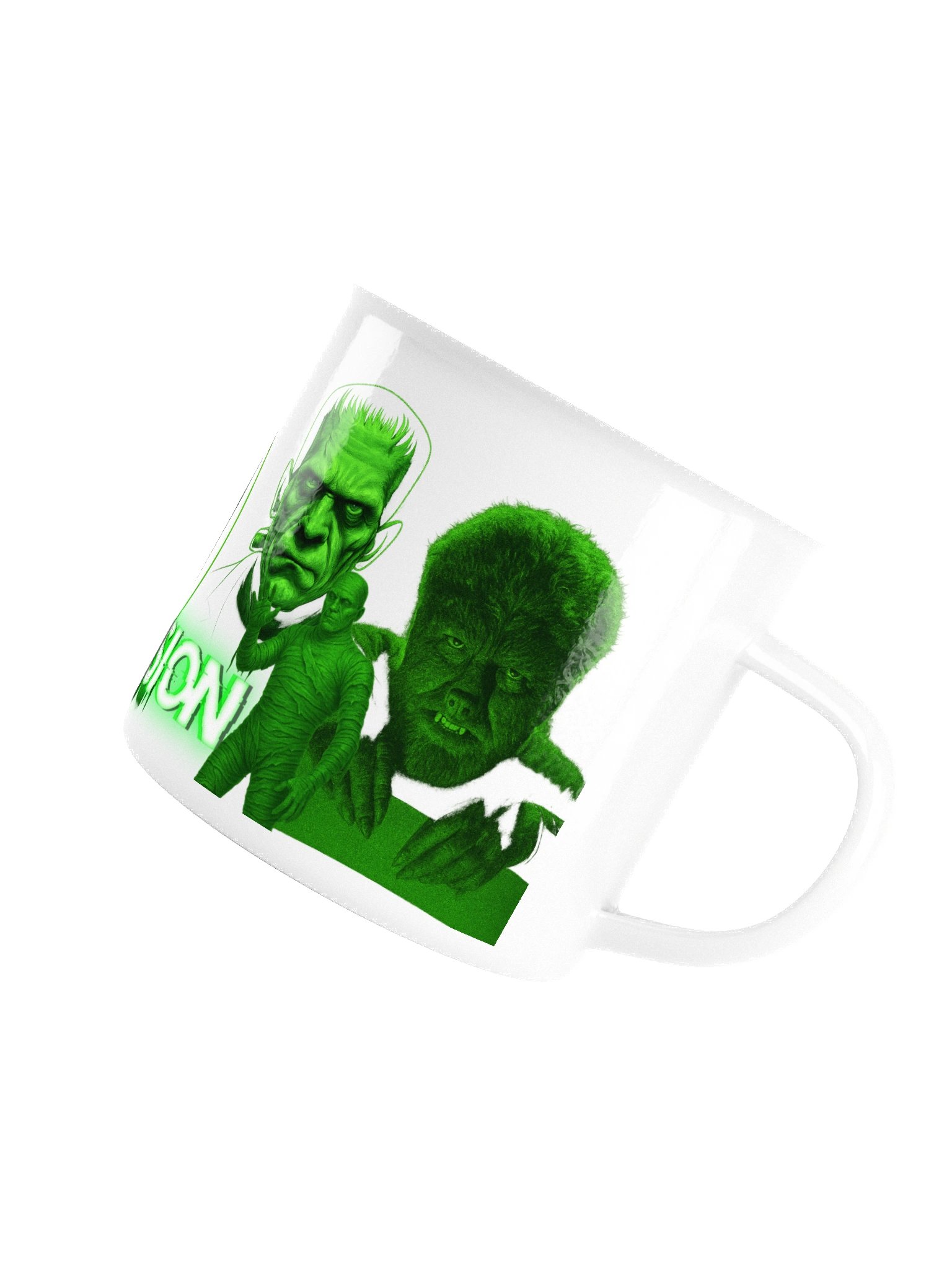"HALLOWVISION" Enamel Mug product image (5)