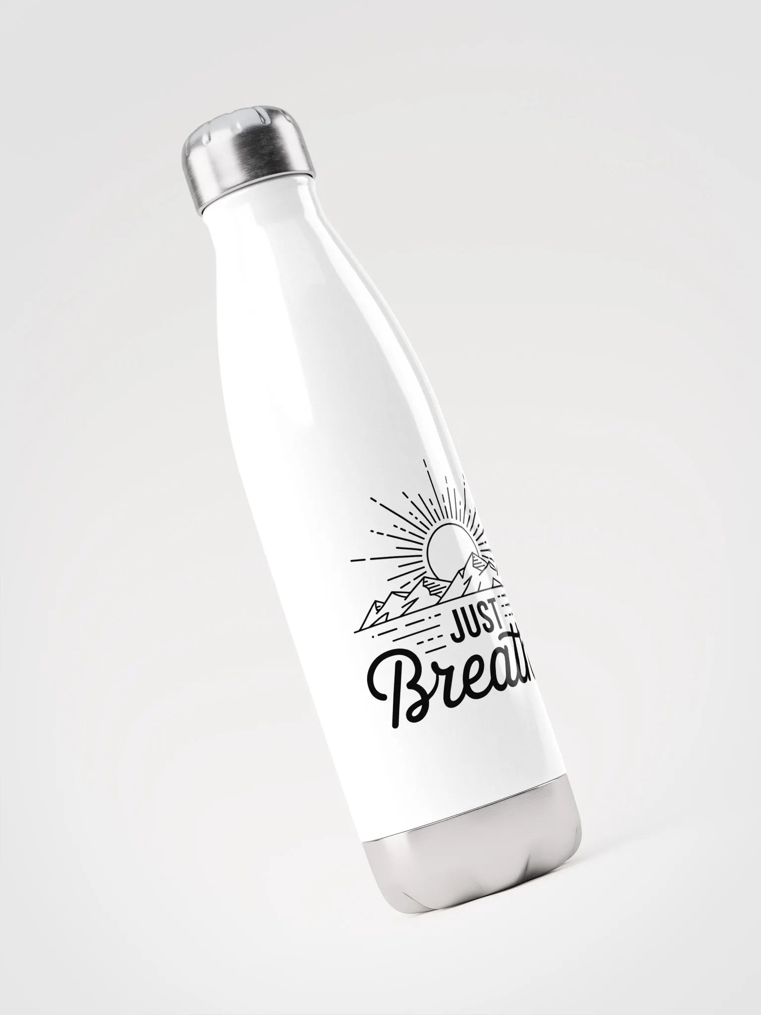Just Breathe — Mindful Insulated Water Bottle product image (3)