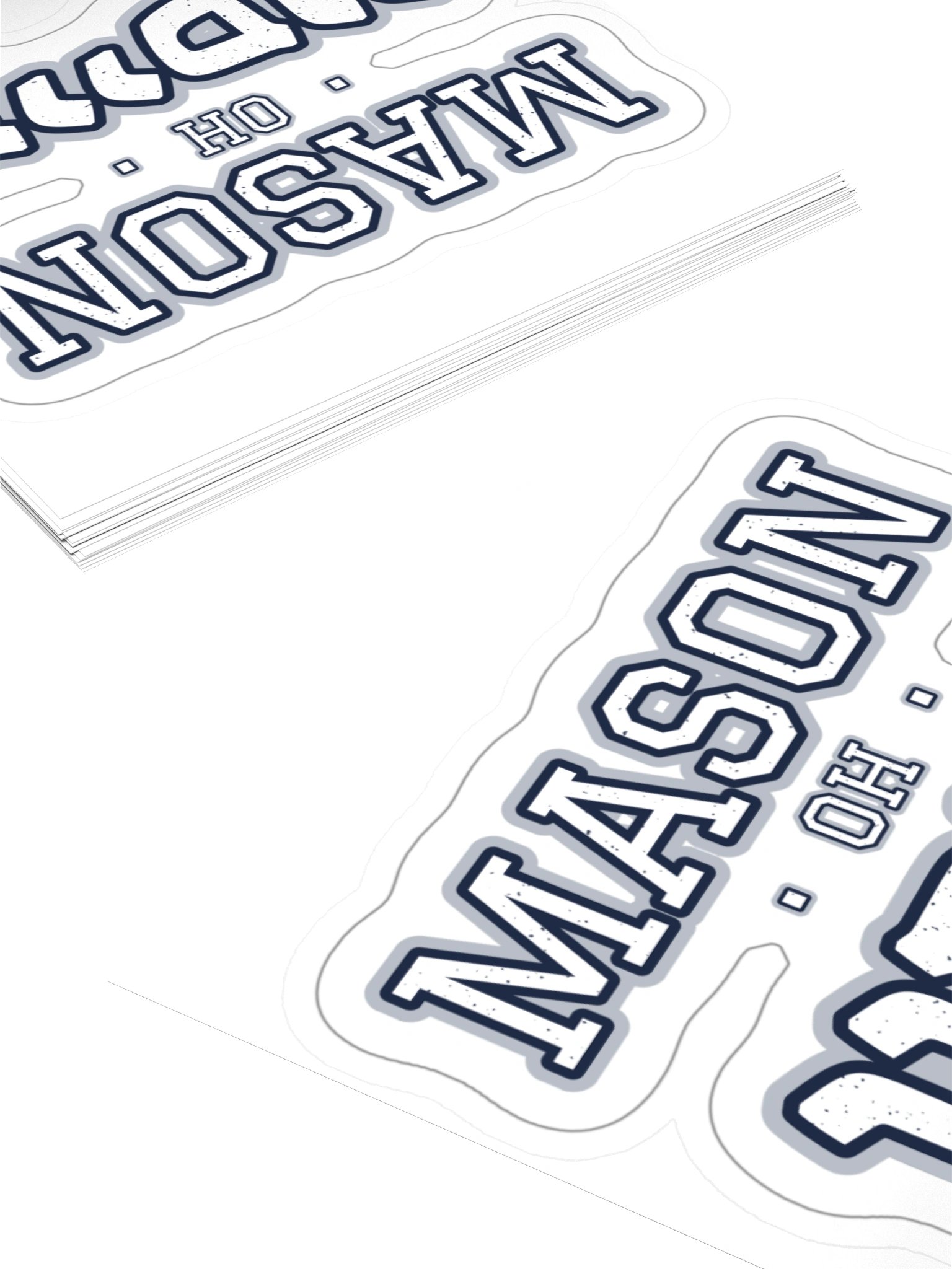 Mason, OH Stacked Sticker product image (4)