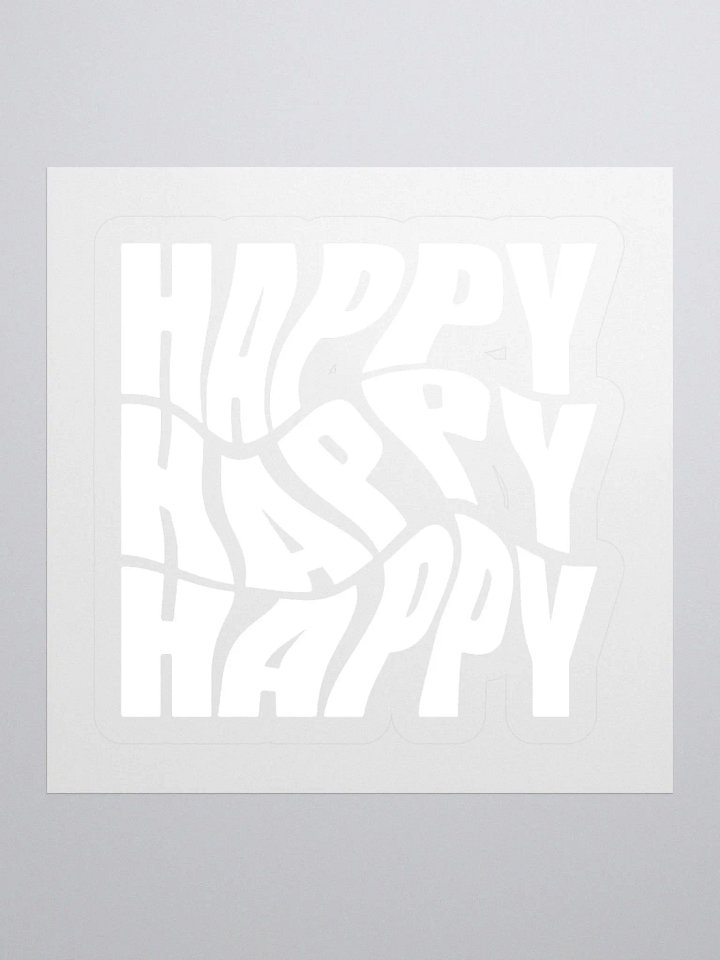 Happy Sticker product image (3)