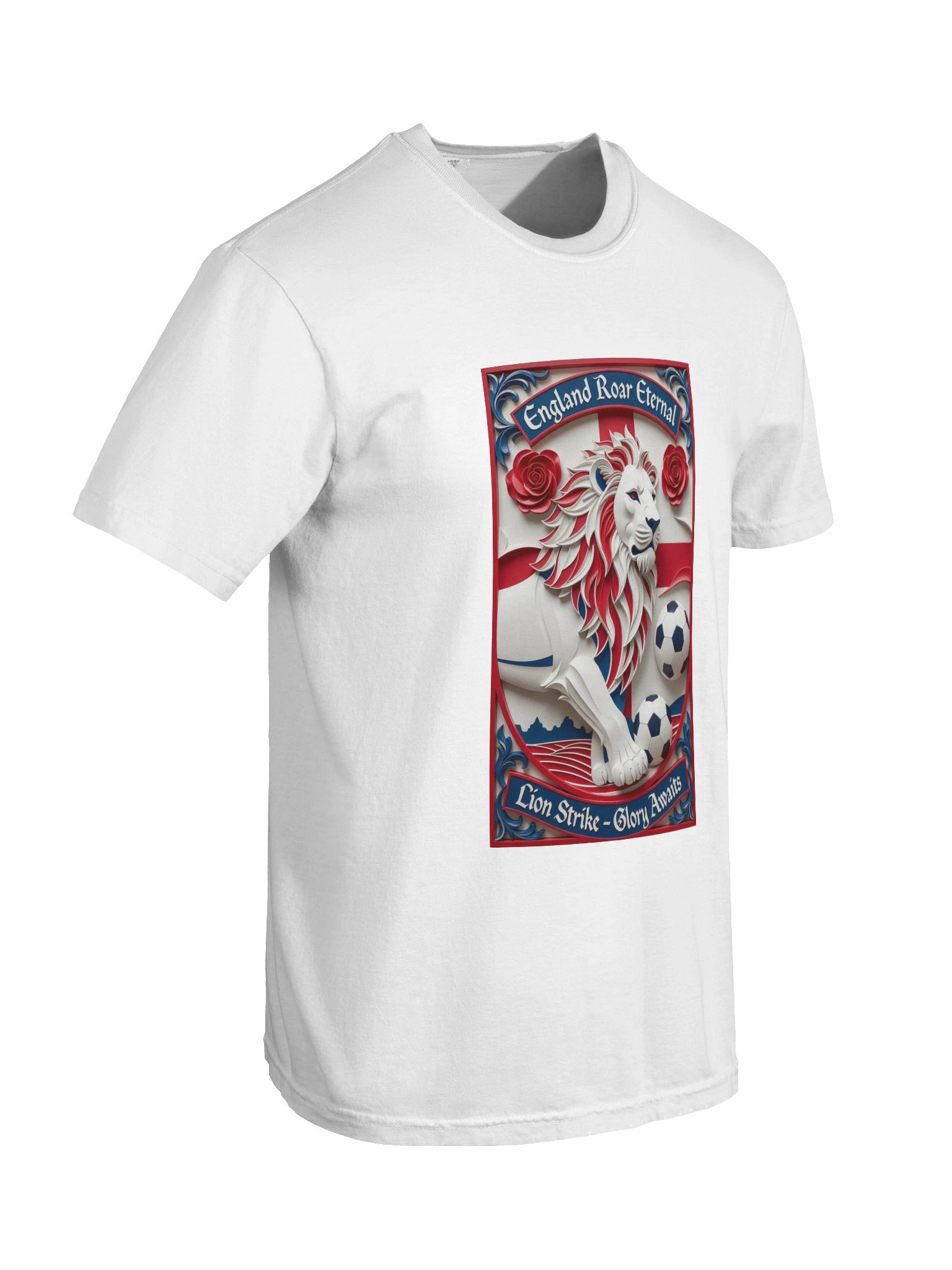 England Lion Roar T-Shirt, Soccer Pride Gift product image (8)