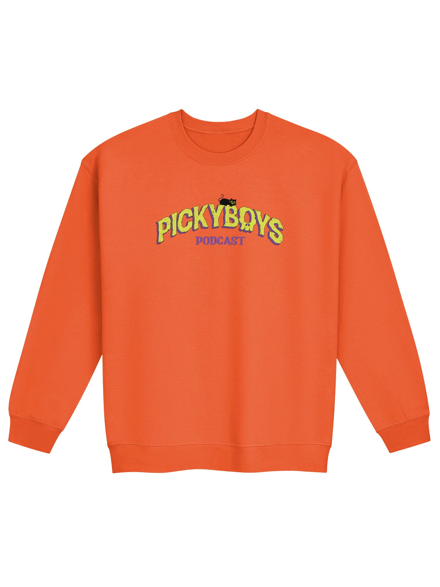 Black Cat Pod Crewneck (7 Colors) product image (33)