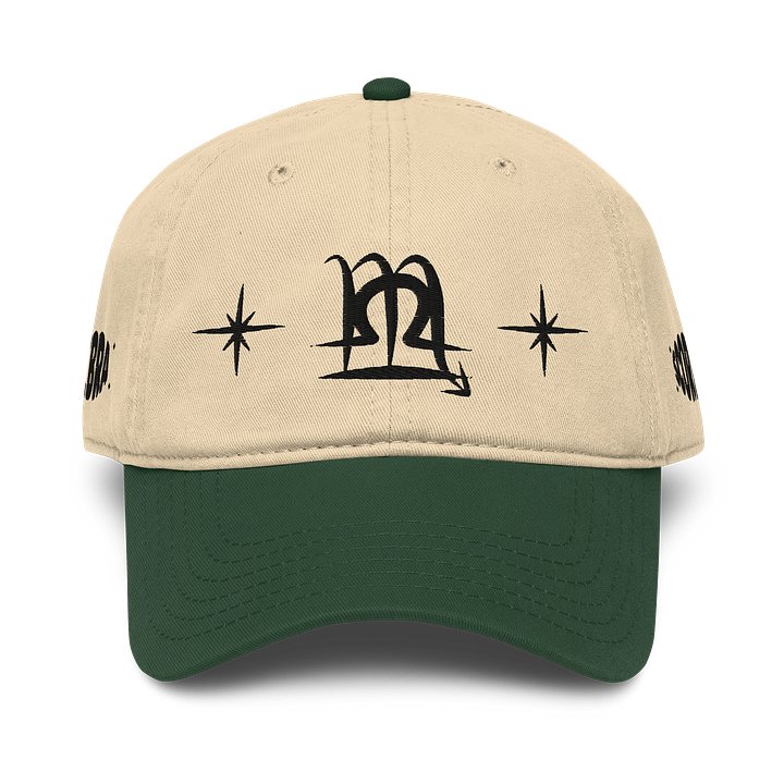 libra-scorpio cusp dad hat (black) product image (1)