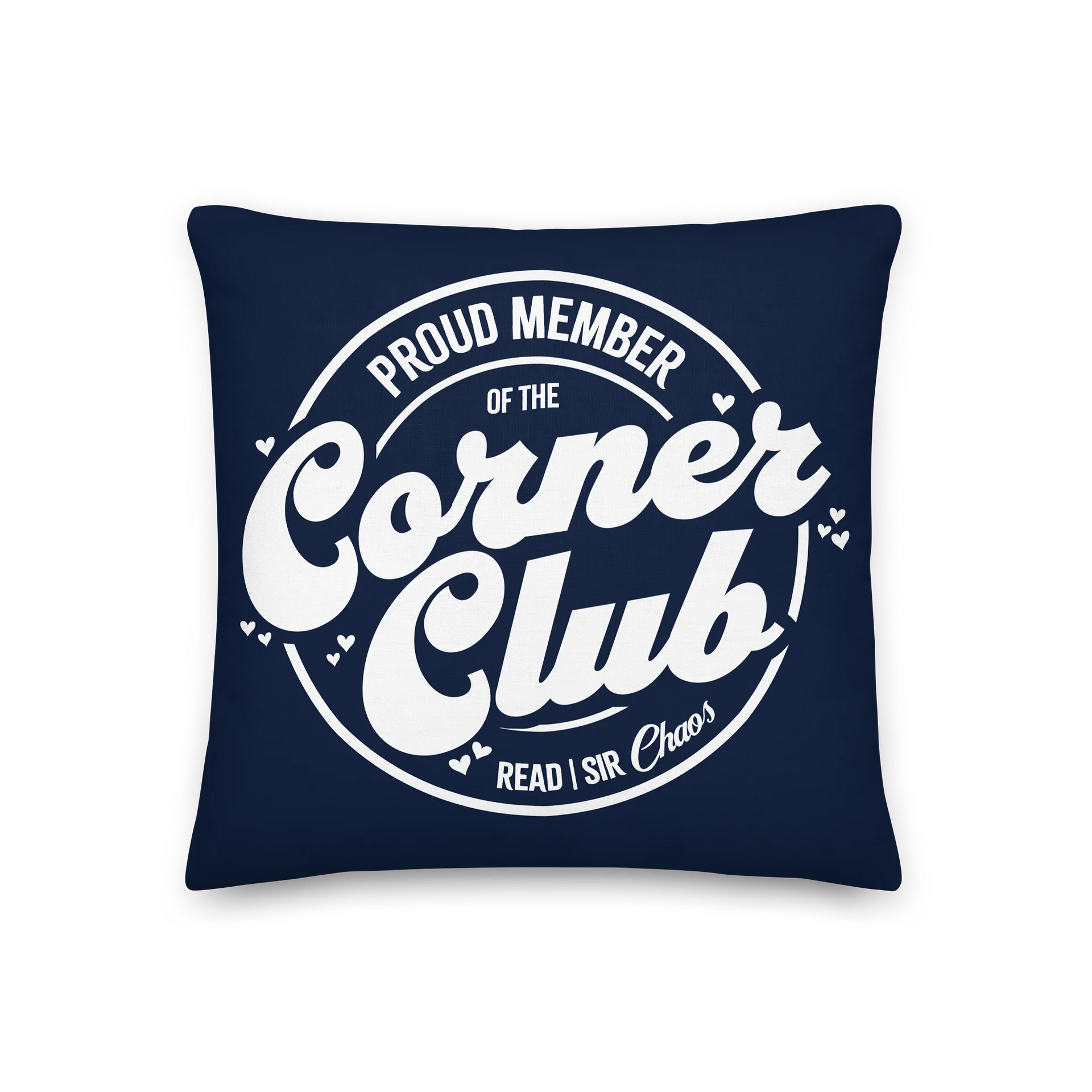Corner Club Throw Pillow product image (1)