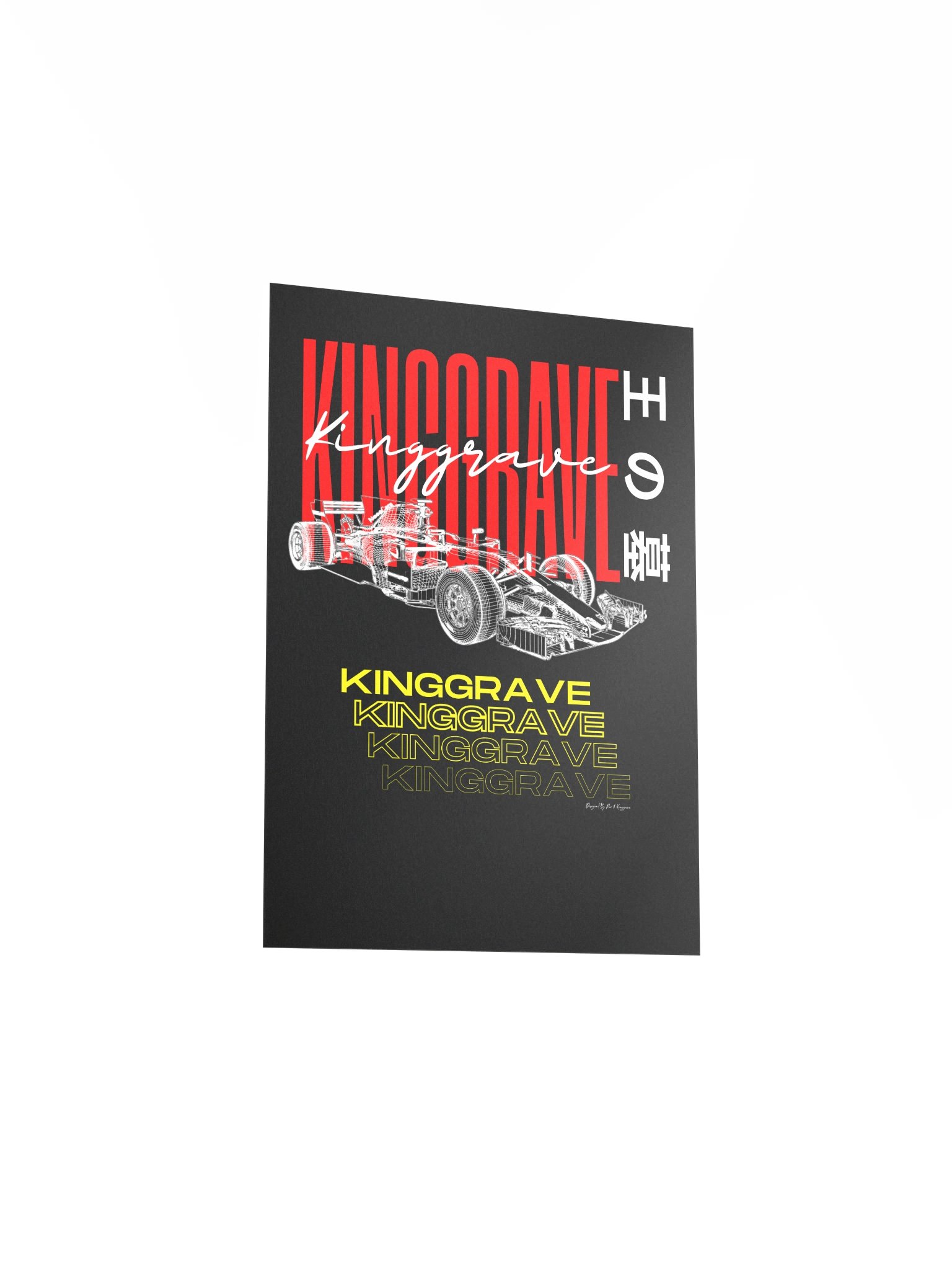 Kinggrave Signature Poster | Black product image (3)