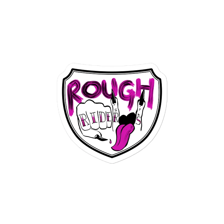 Rough Riders Die-Cut Sticker product image (1)