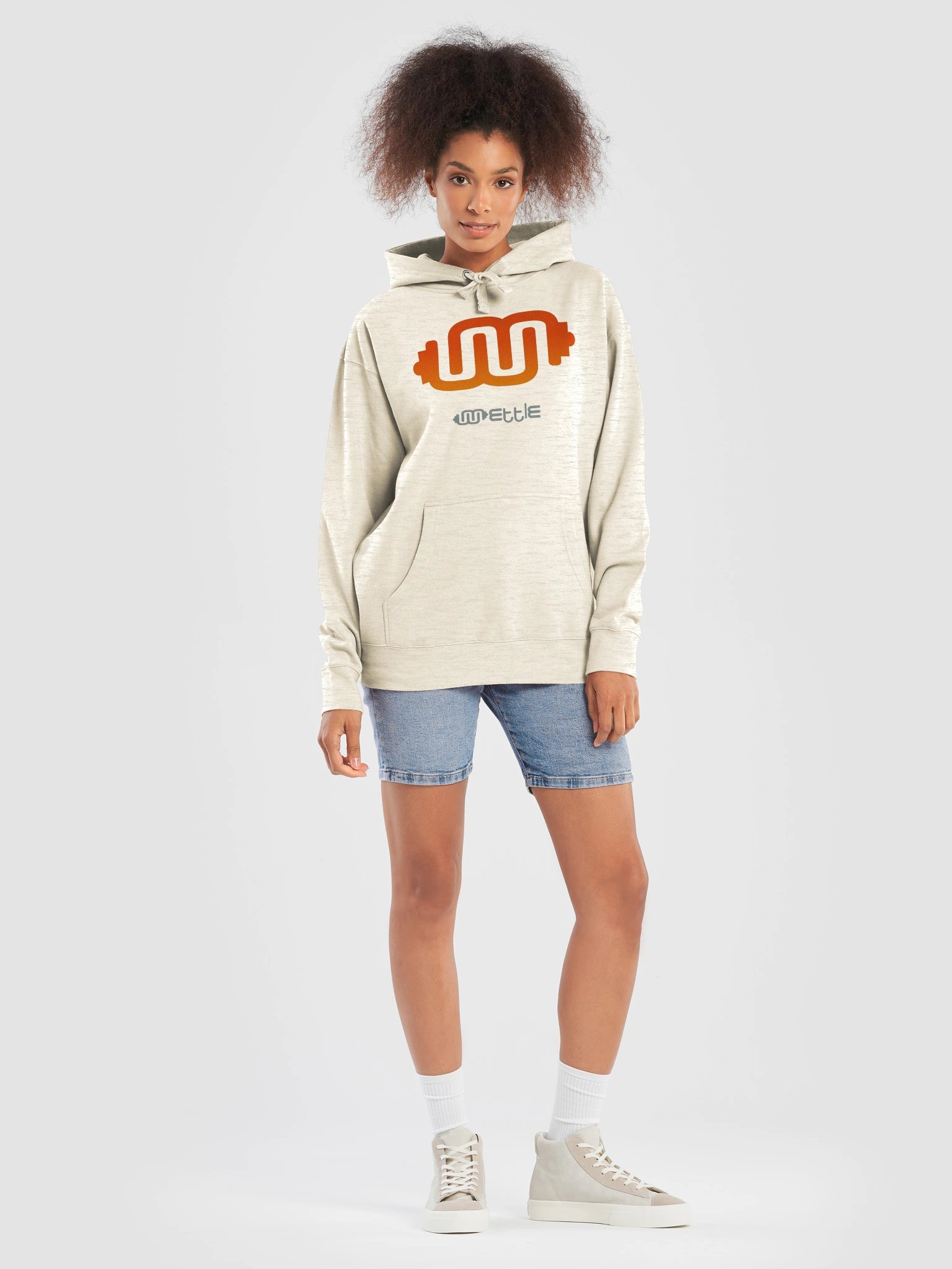 Hoodie Logo Heather product image (7)