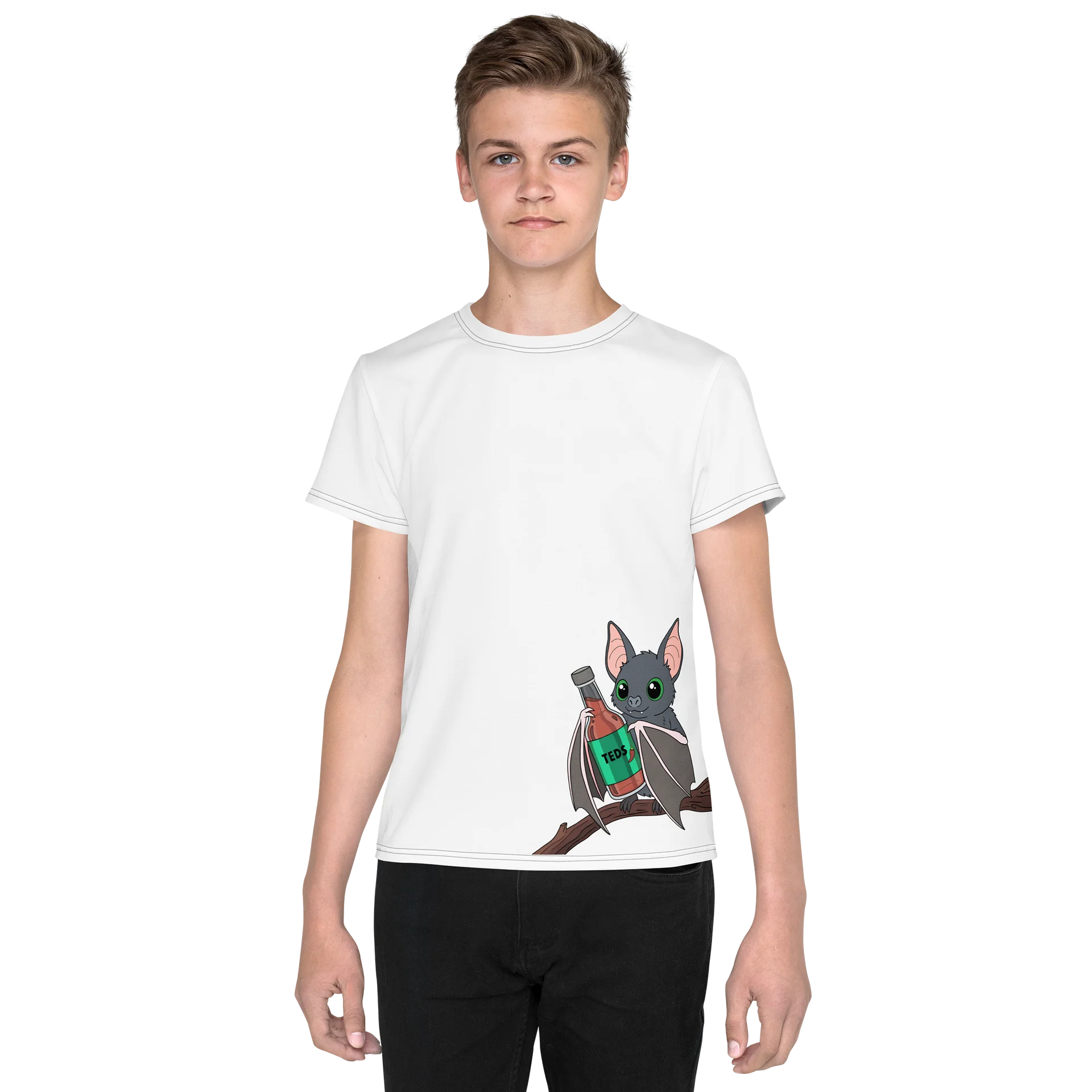 Jnr Spicy Bat Crew Tee product image (1)