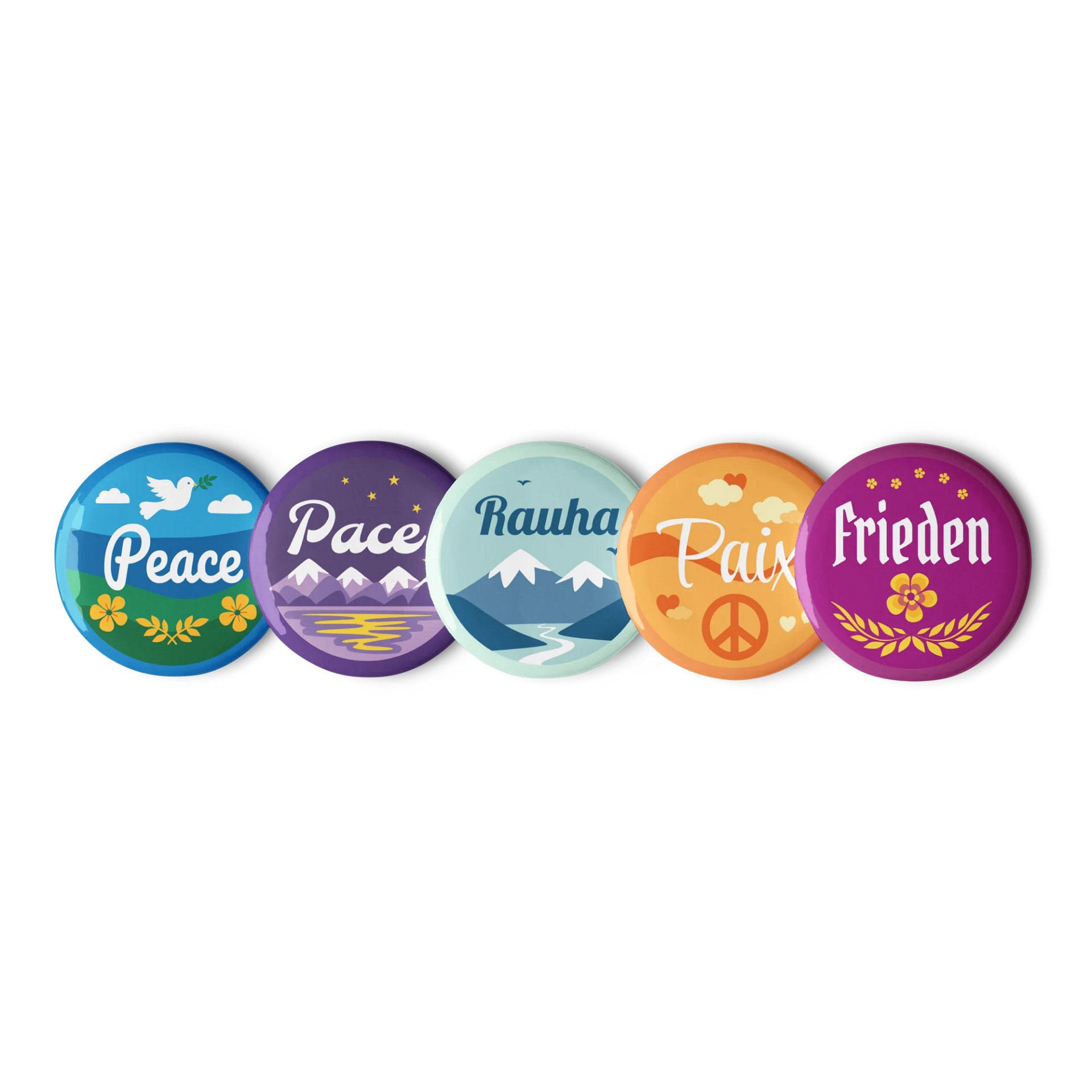 "Peace" in different languages - Pack 4 product image (2)