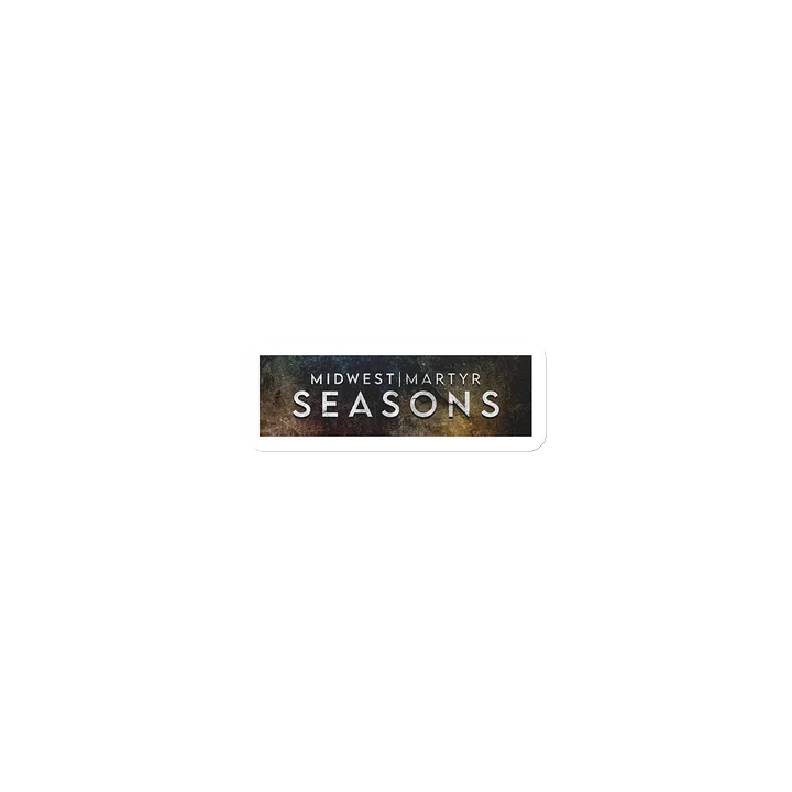 SEASONS Die-Cut Magnet — Midwest Martyr Banner product image (1)
