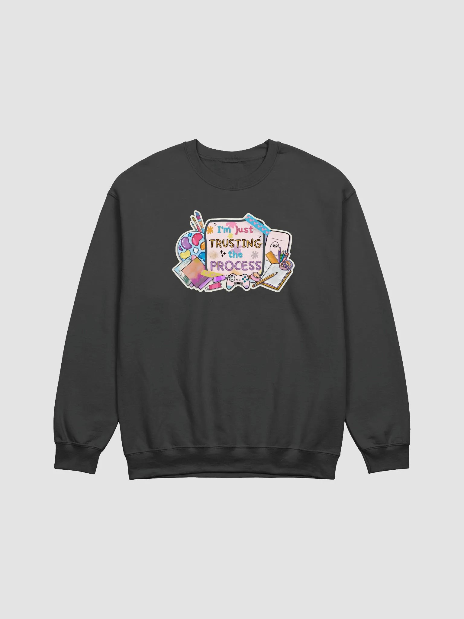 Im just trusting the process crew neck jumper product image (3)