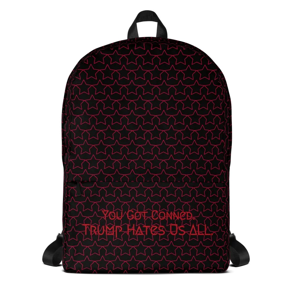 Resistor, You Got Conned, Patterned Backpack product image (1)