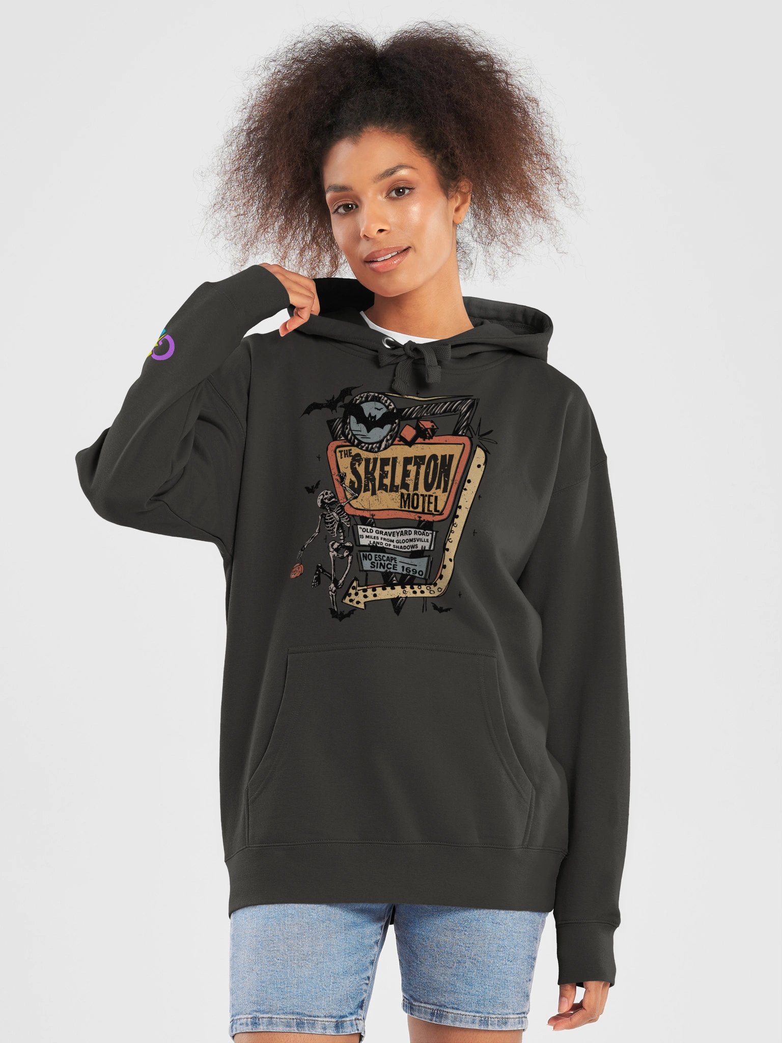 GD Skeleton Hotel Vintage Hoodie product image (10)