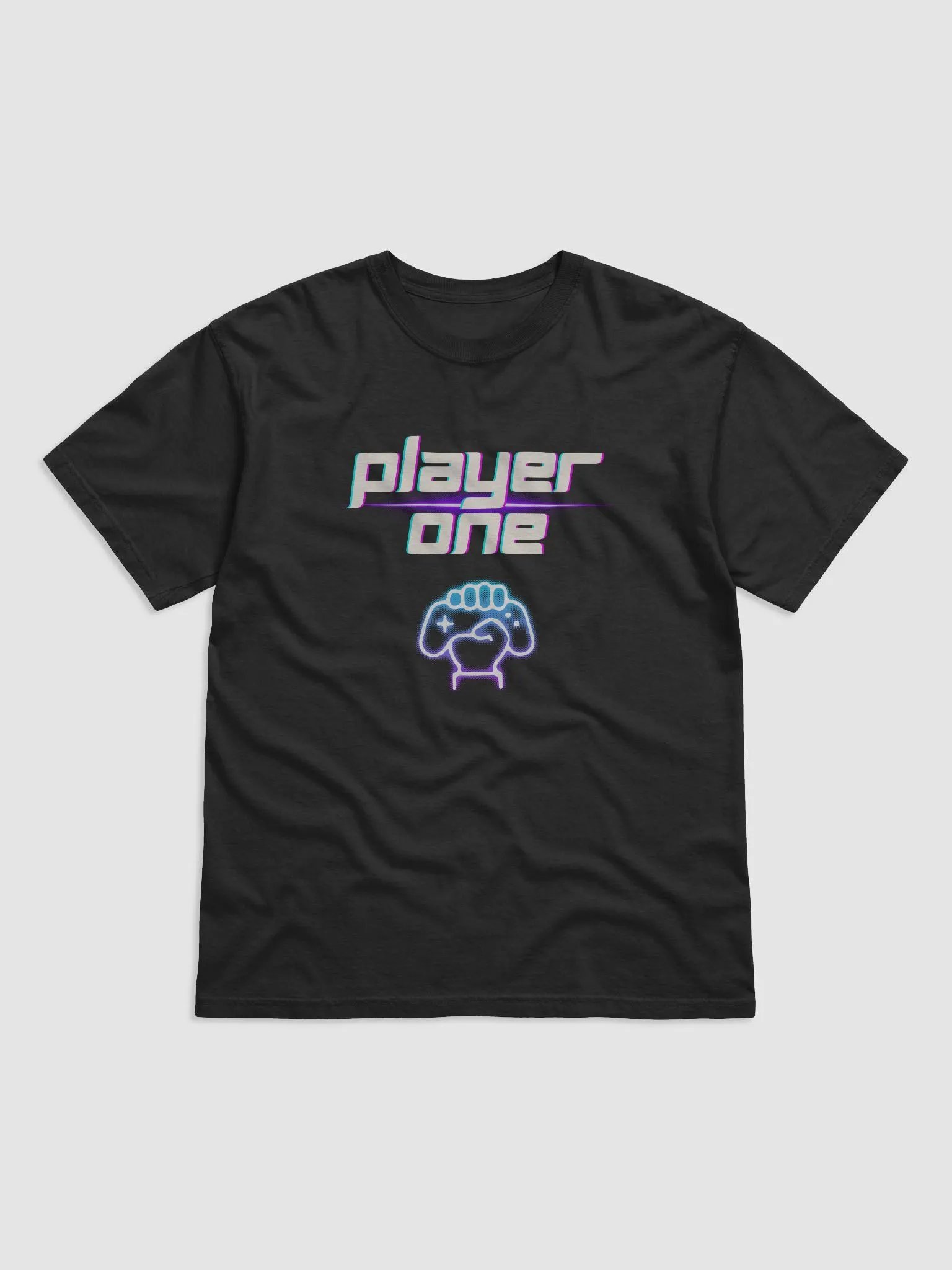 Neon Player One T-Shirt product image (1)