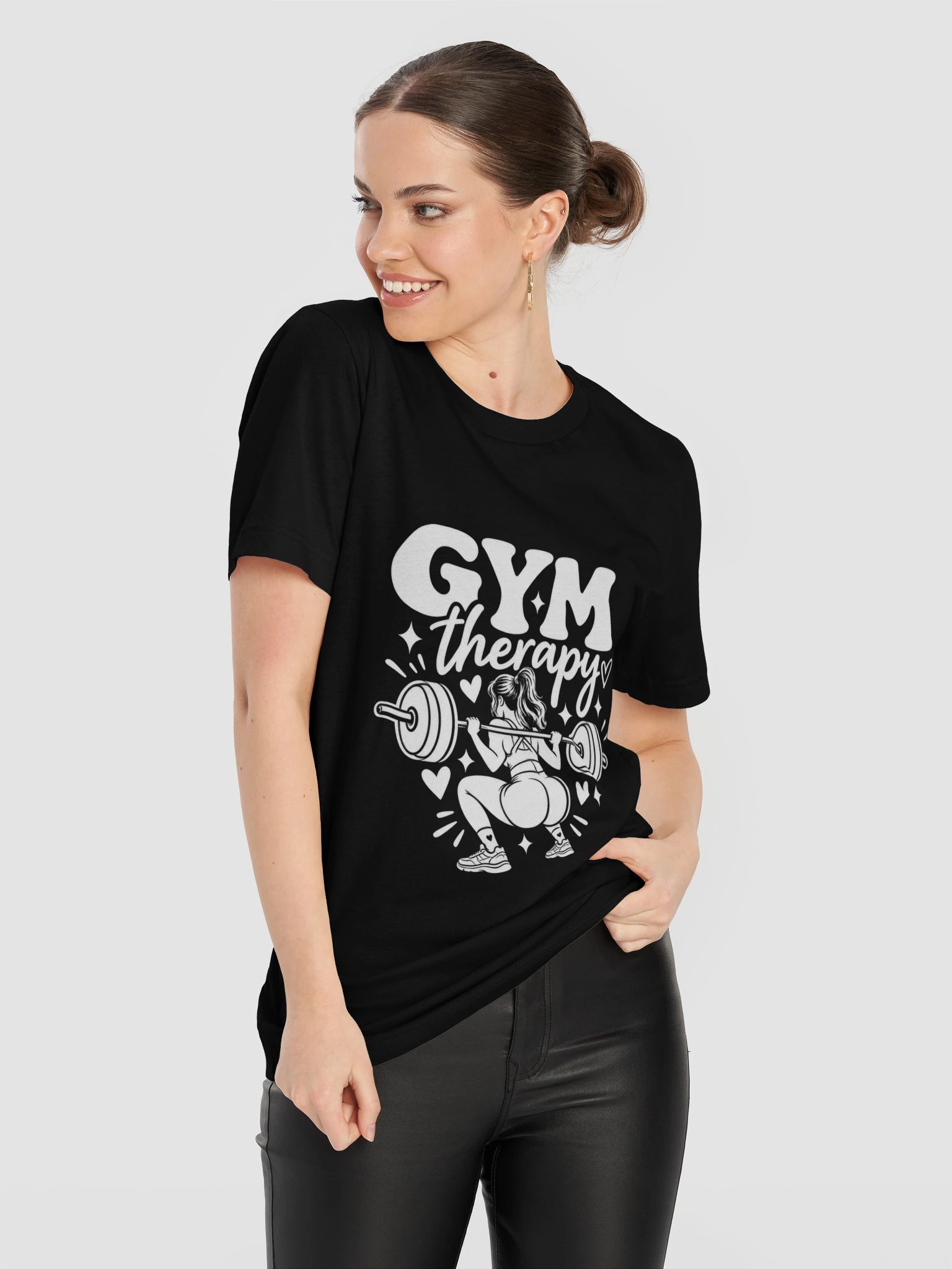 Gym Therapy Squat · White Print product image (11)
