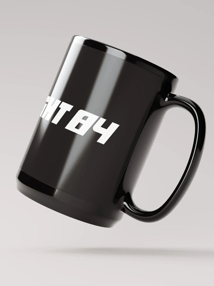 Sip in Style: Black Glossy Mug with Farlight 84 Logo – Your Ultimate Gamer's Companion! product image (2)