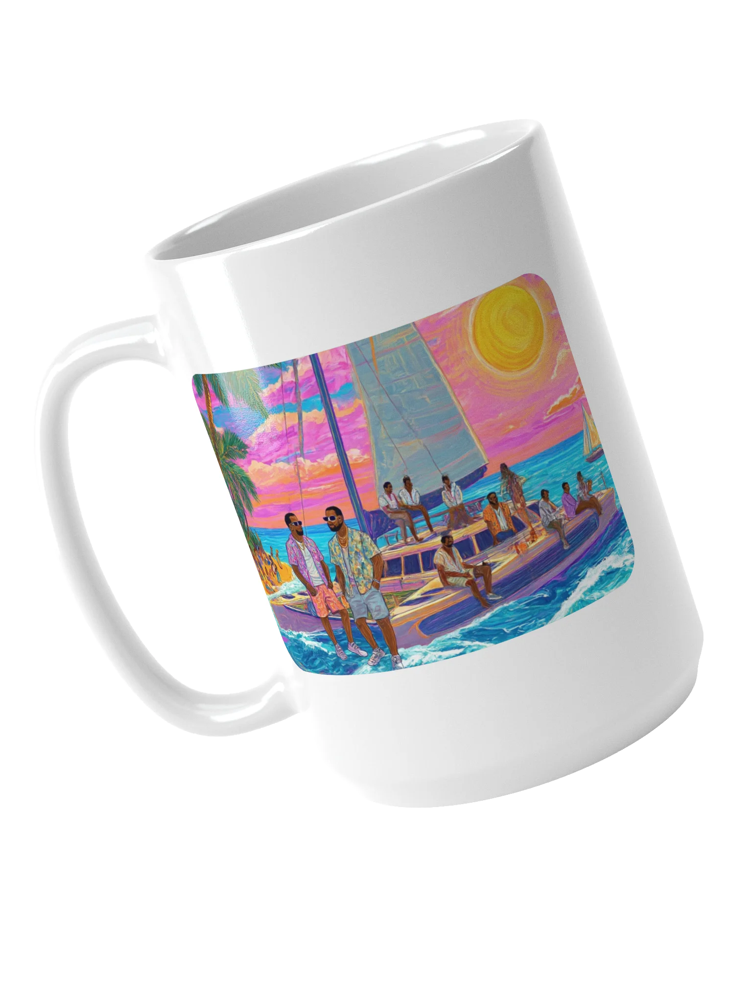 Sunset Sailing Serenity Mug product image (10)